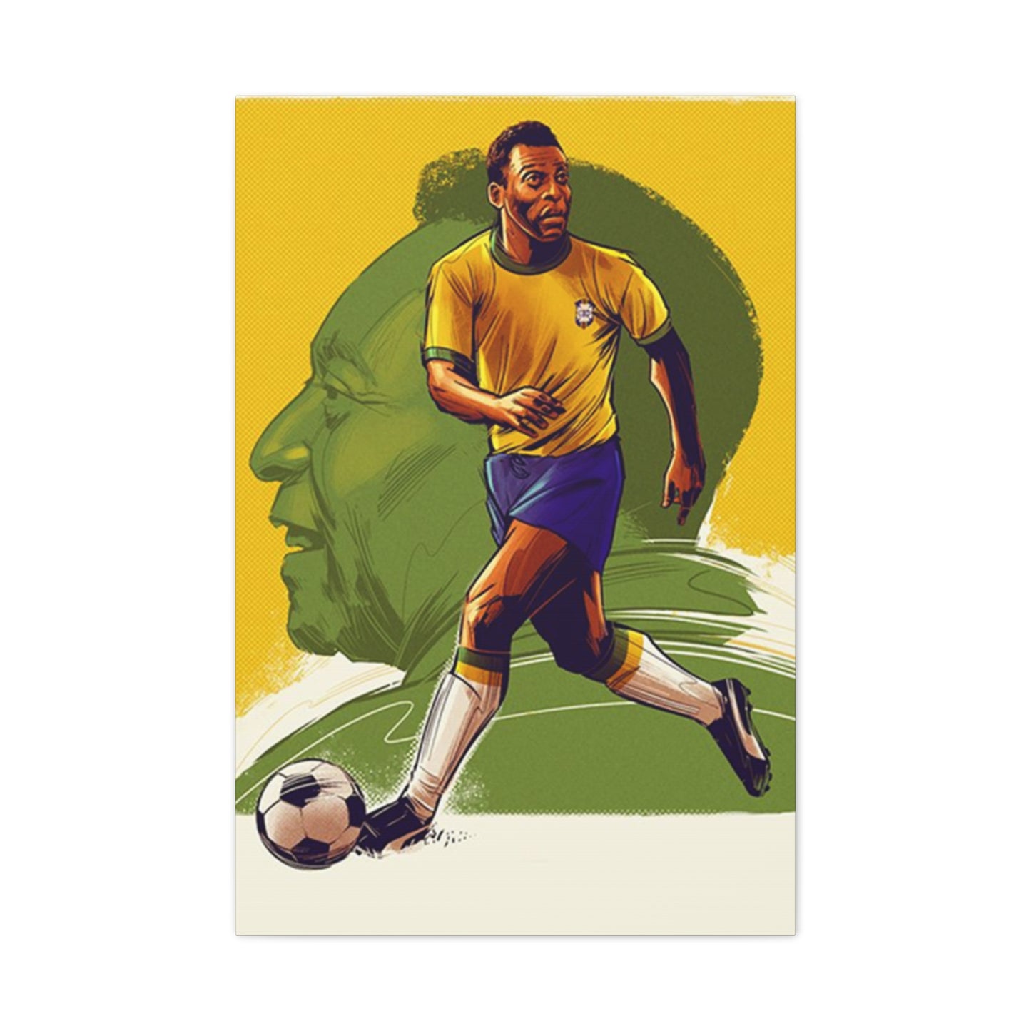 Football Player Poster Wall Art & Canvas Prints