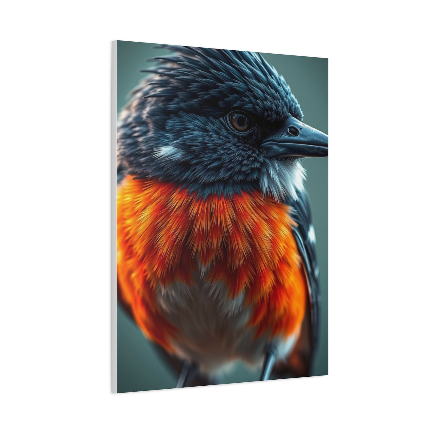 Plumed Elegance Artistry Wall Art & Canvas Print