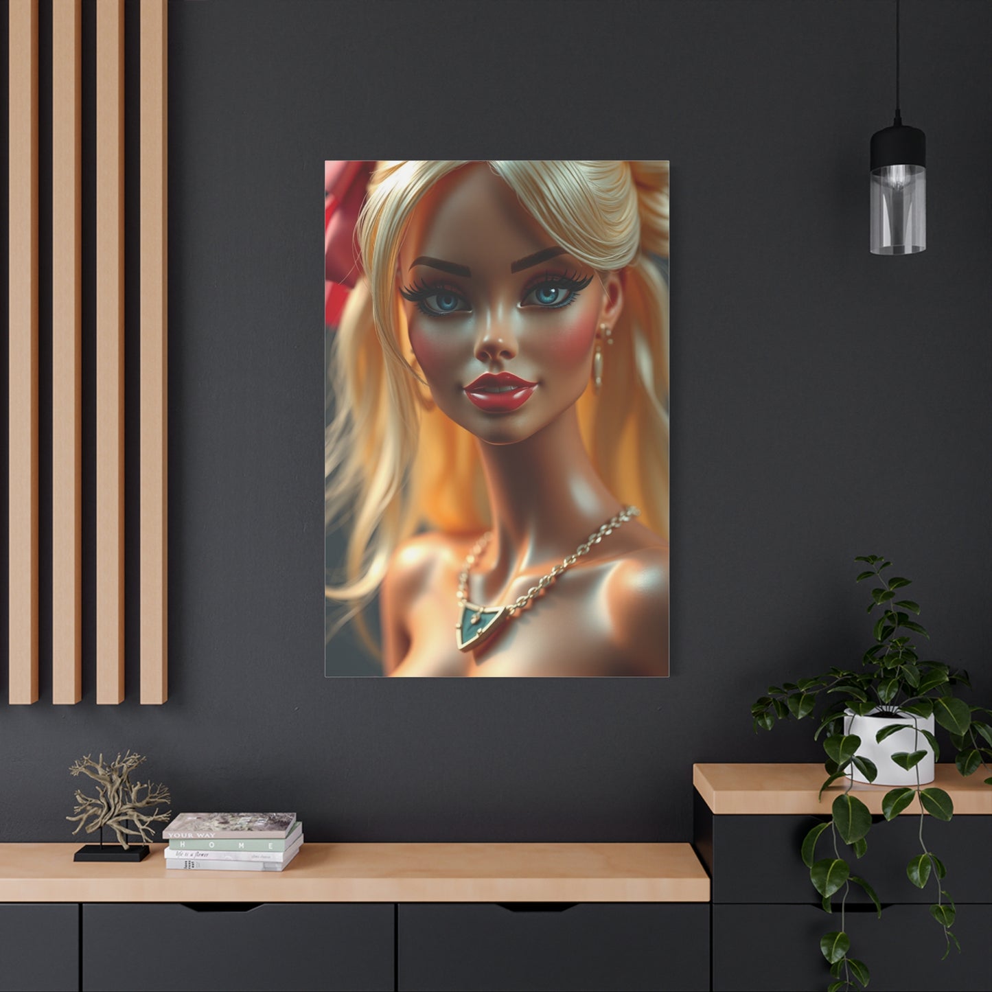 Vision Barbiecore Art Art Wall Art & Canvas Print