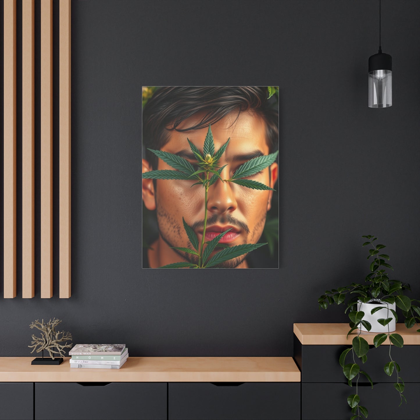 Gilded Herb Essence Art Wall Art & Canvas Print