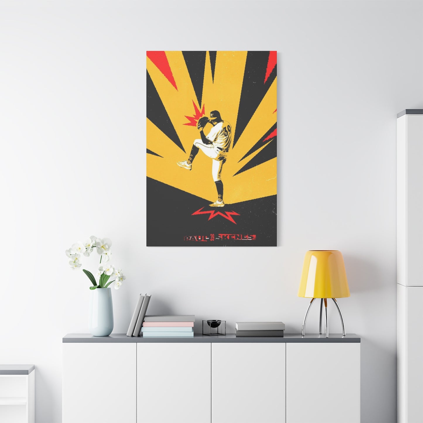 Baseball Game Play Poster Wall Art & Canvas Prints