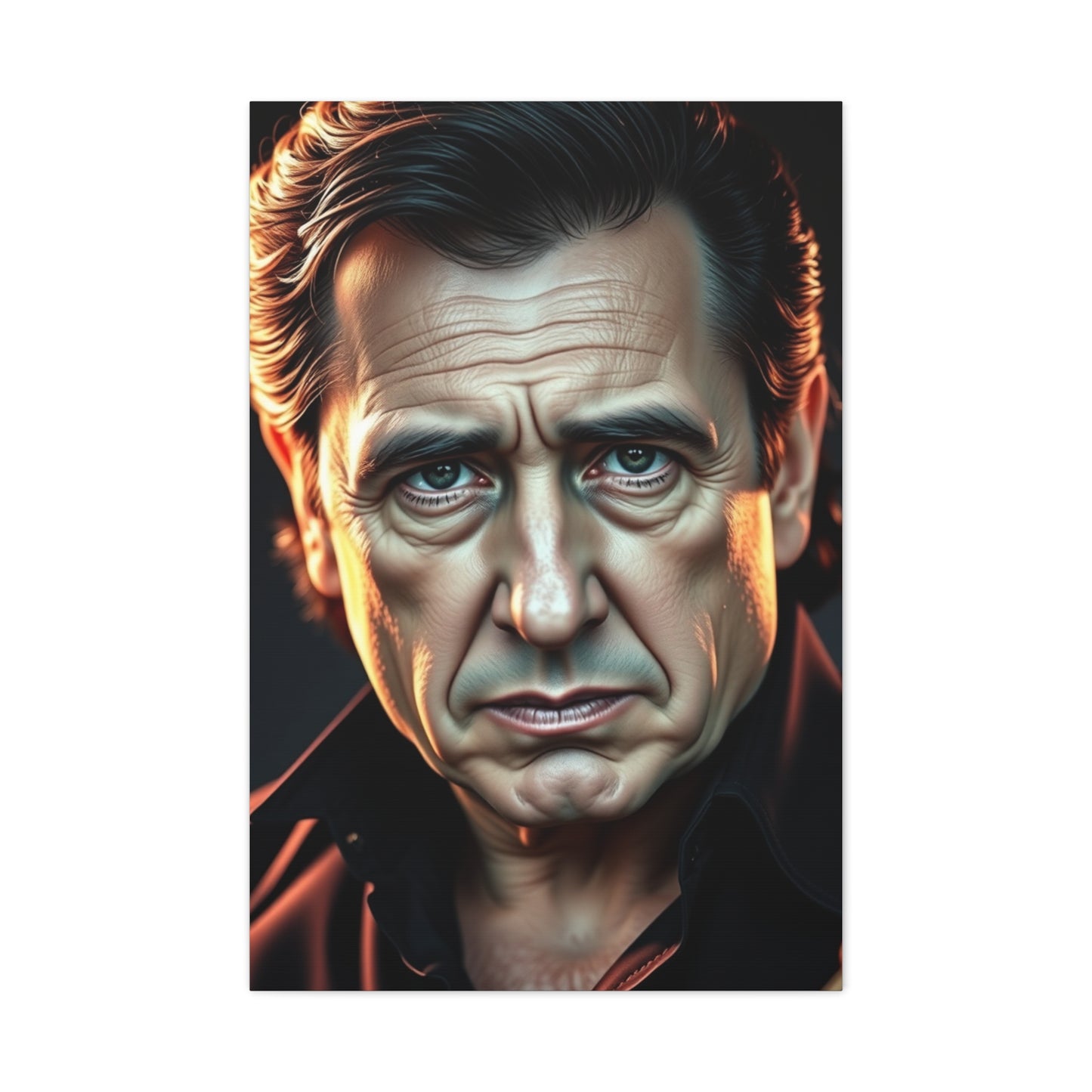 Johnny Cash Art Canvas Art 5 Wall Art & Canvas Print