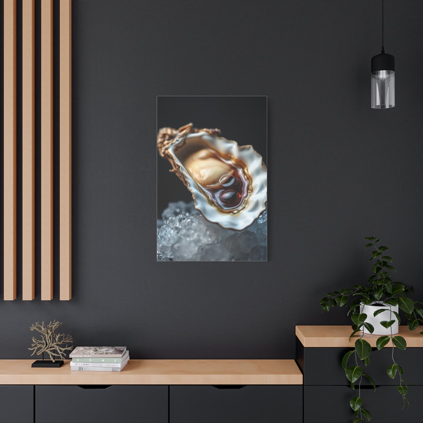 Oyster Art Canvas Art 2 Wall Art & Canvas Print