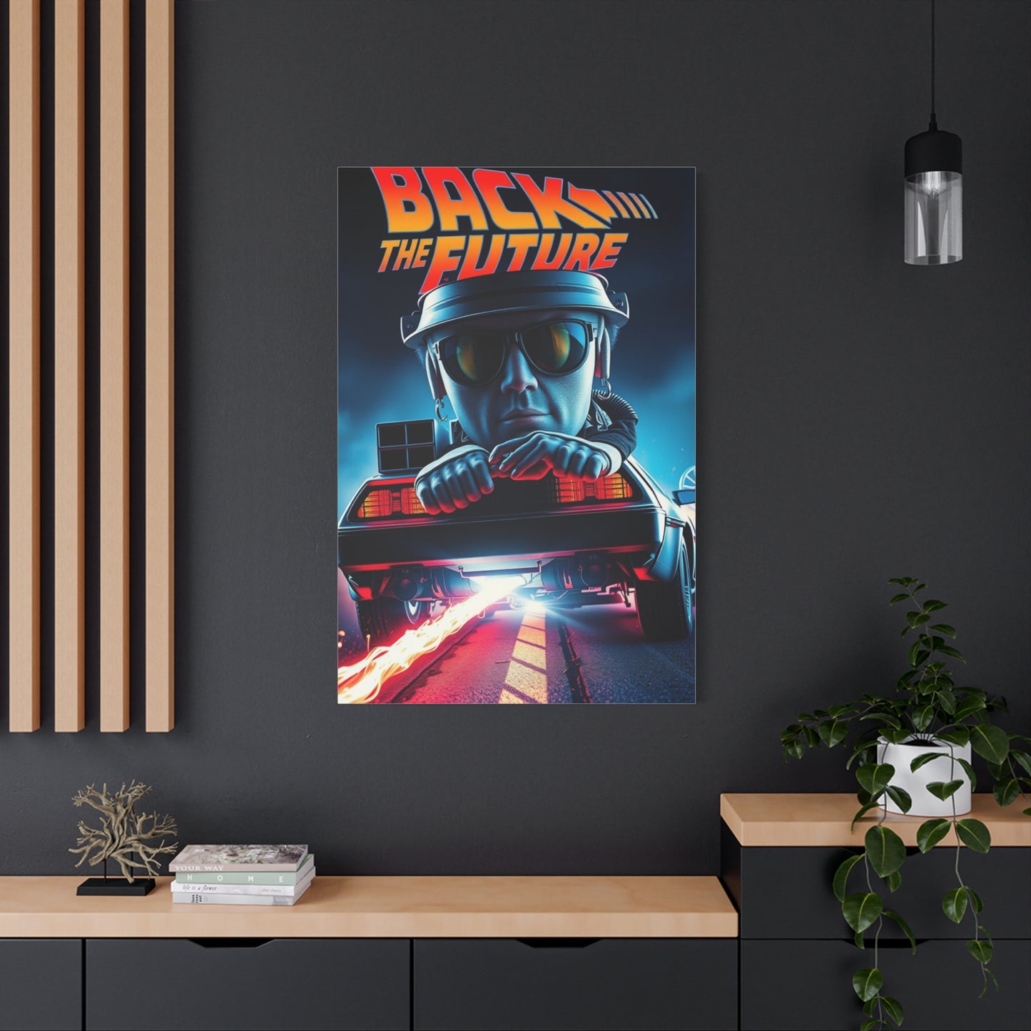 Elite Back to the Future Art Vision Wall Art & Canvas Print