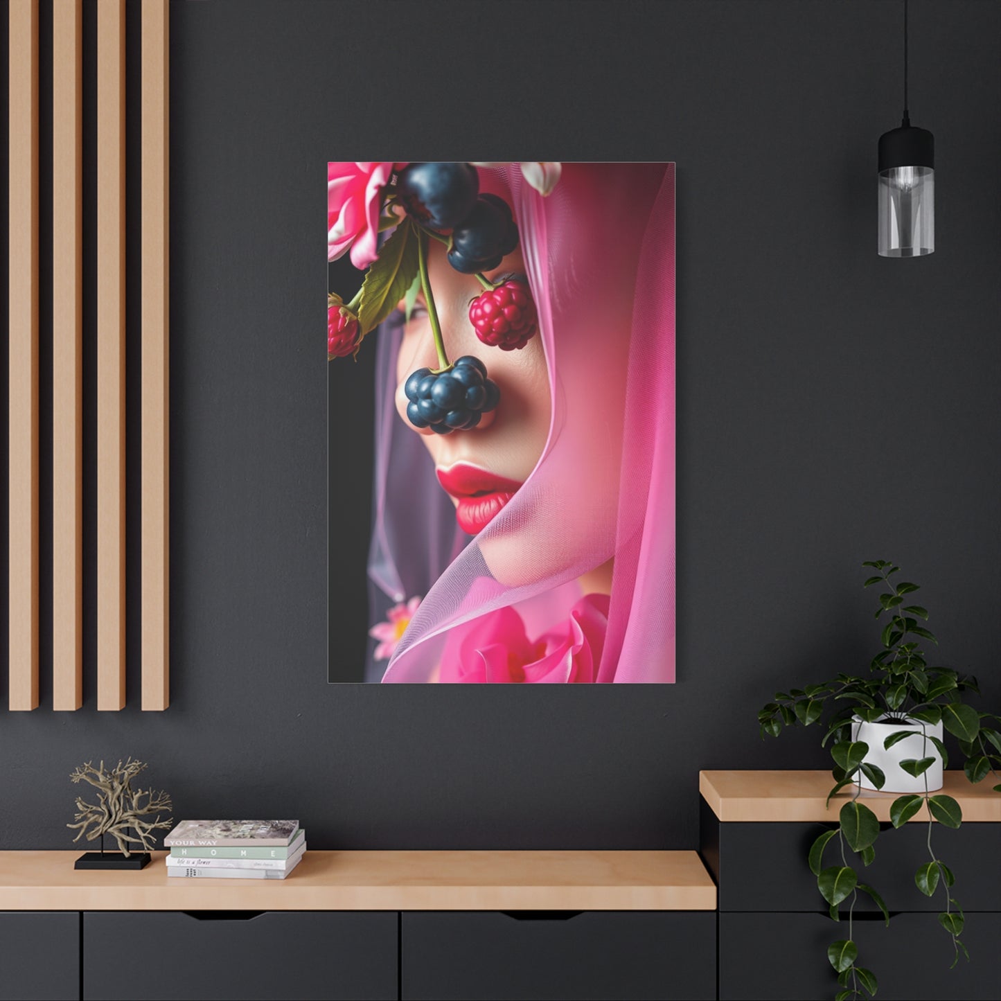 Rosé Sapphire Canvas