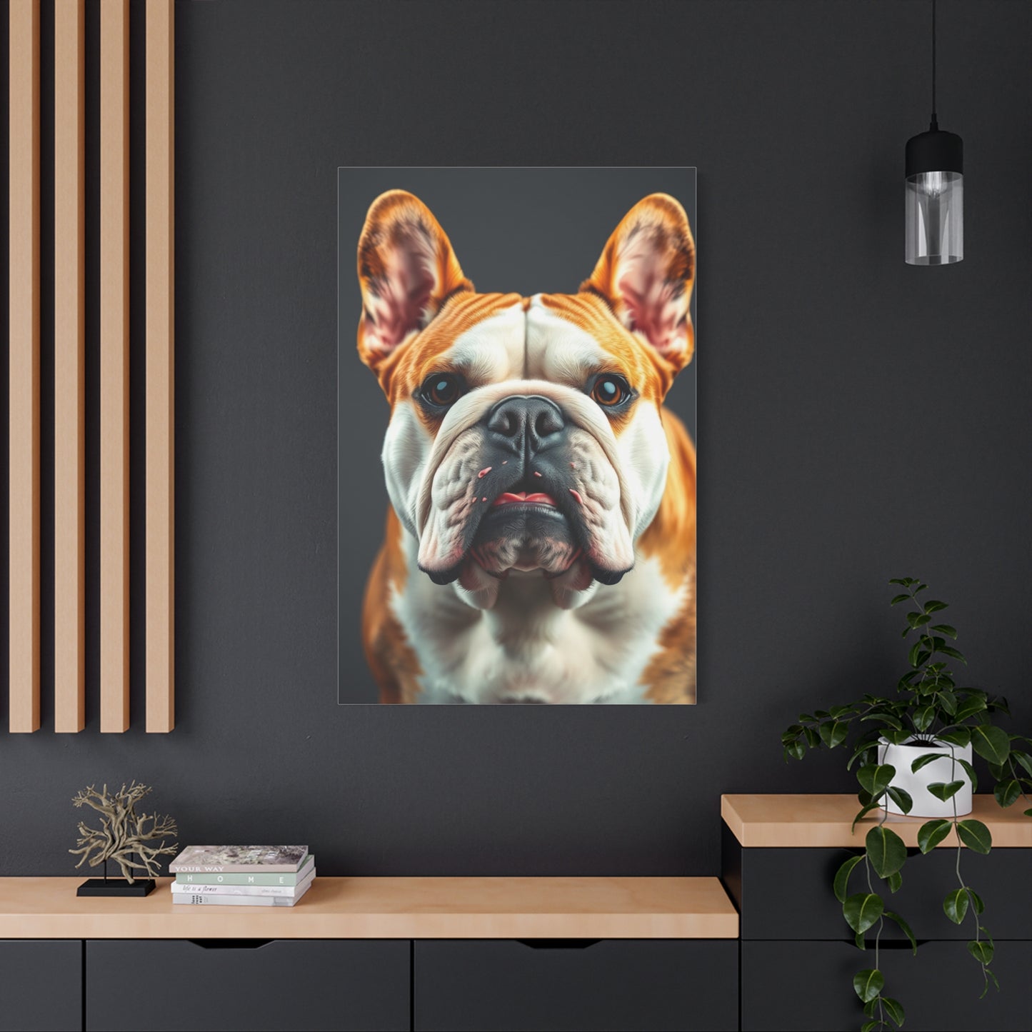 Elite Bulldog Art Vision Wall Art & Canvas Print