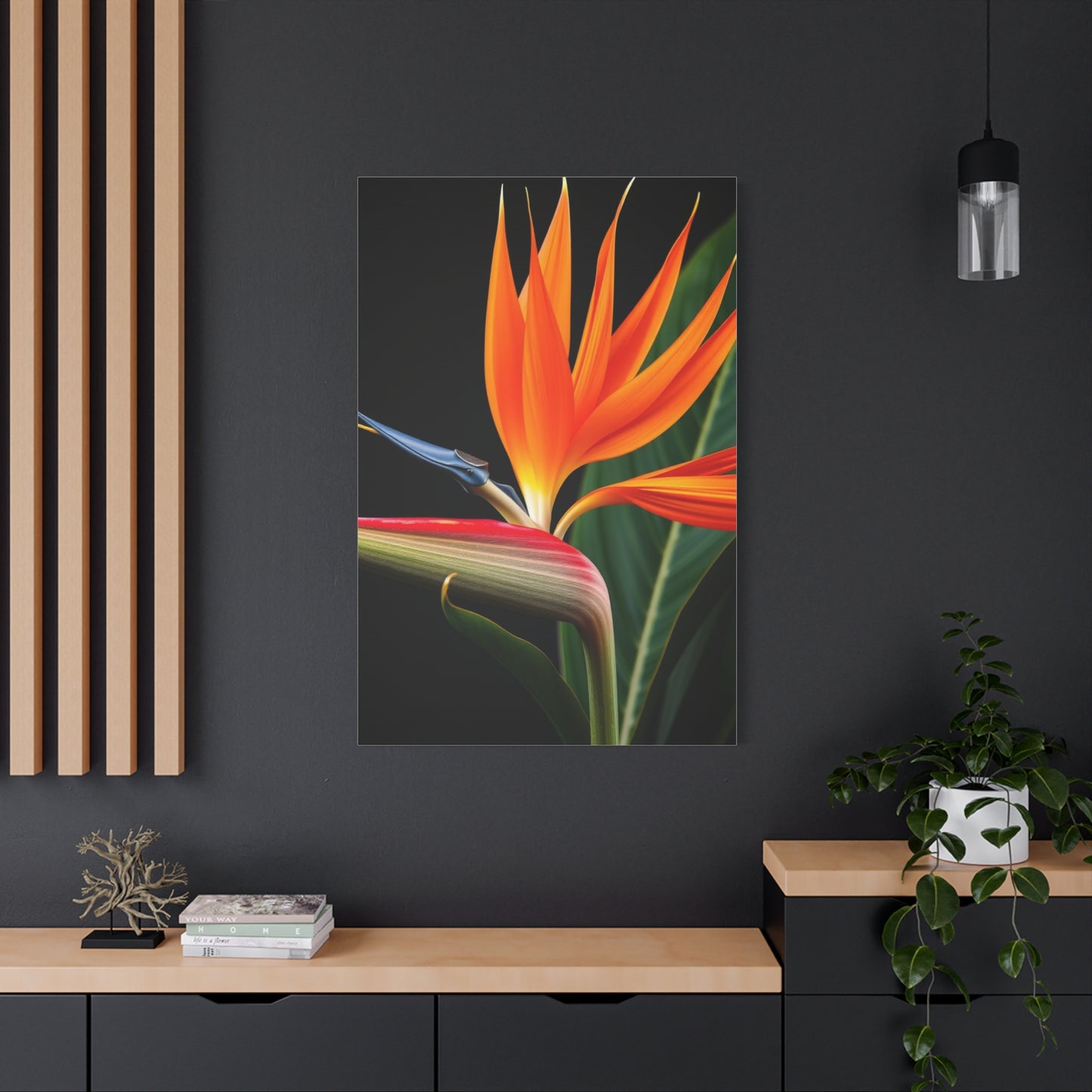 Bird of Paradise Plant Art Supreme Gallery Wall Art & Canvas Print