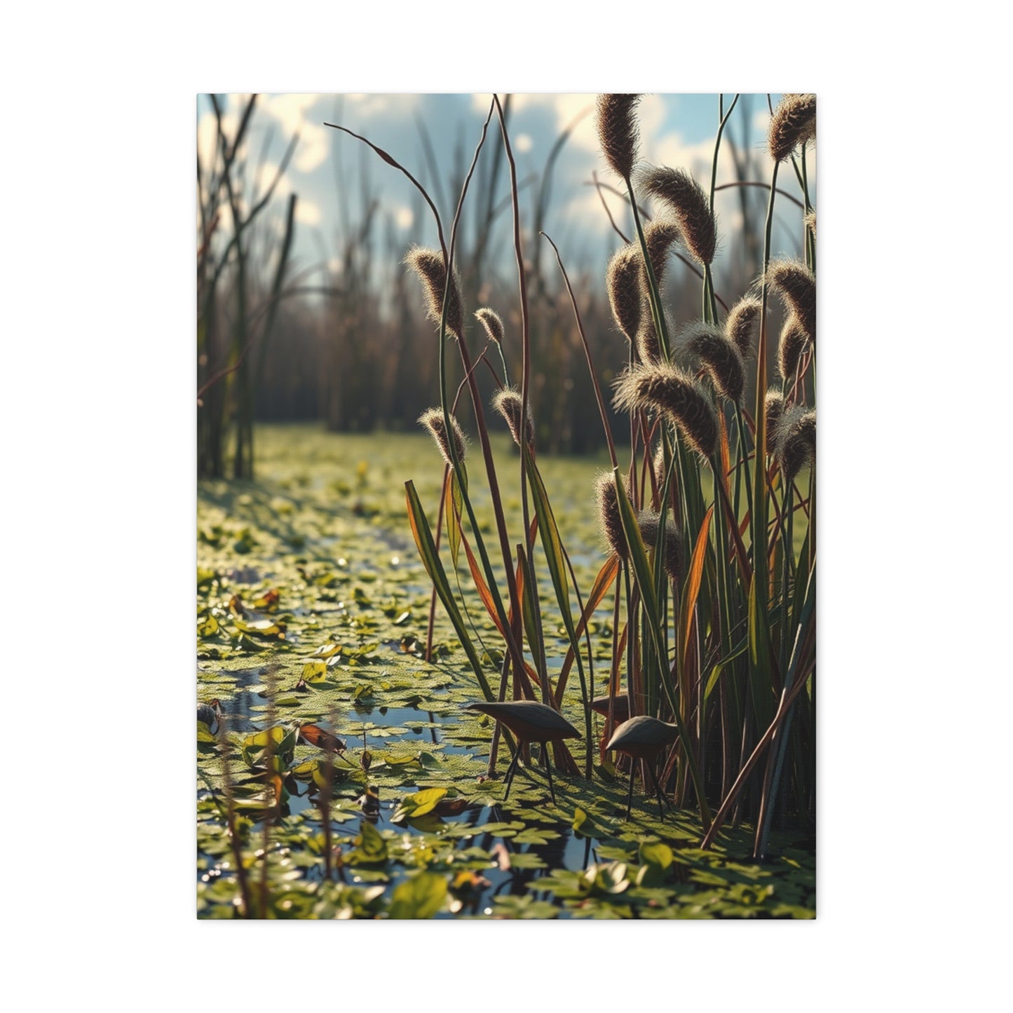 Marsh & Swamp Art Canvas Art 2 Wall Art & Canvas Print