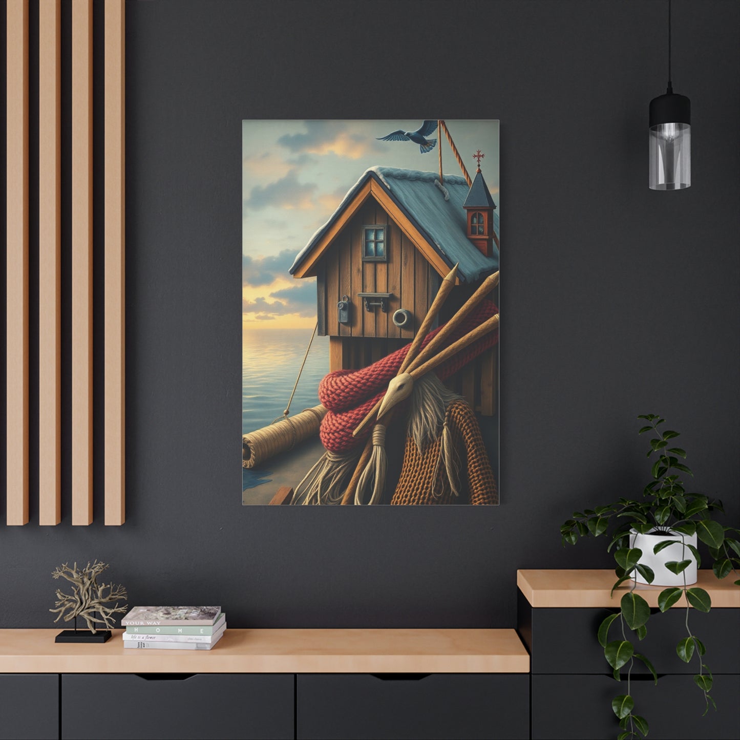 Fjord Serenity Masterpiece Wall Art & Canvas Print