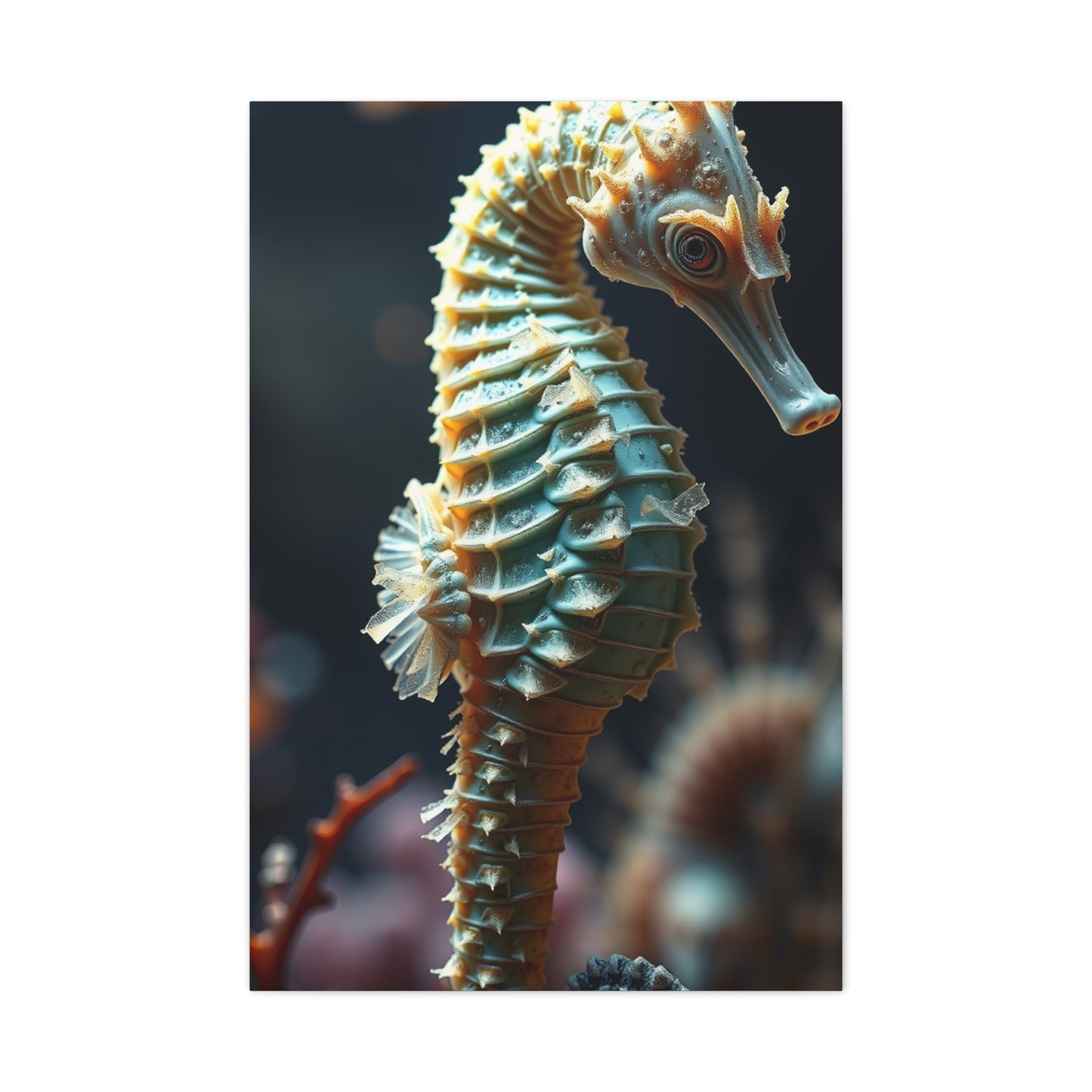 Seahorse Art Canvas Art 10 Wall Art & Canvas Print