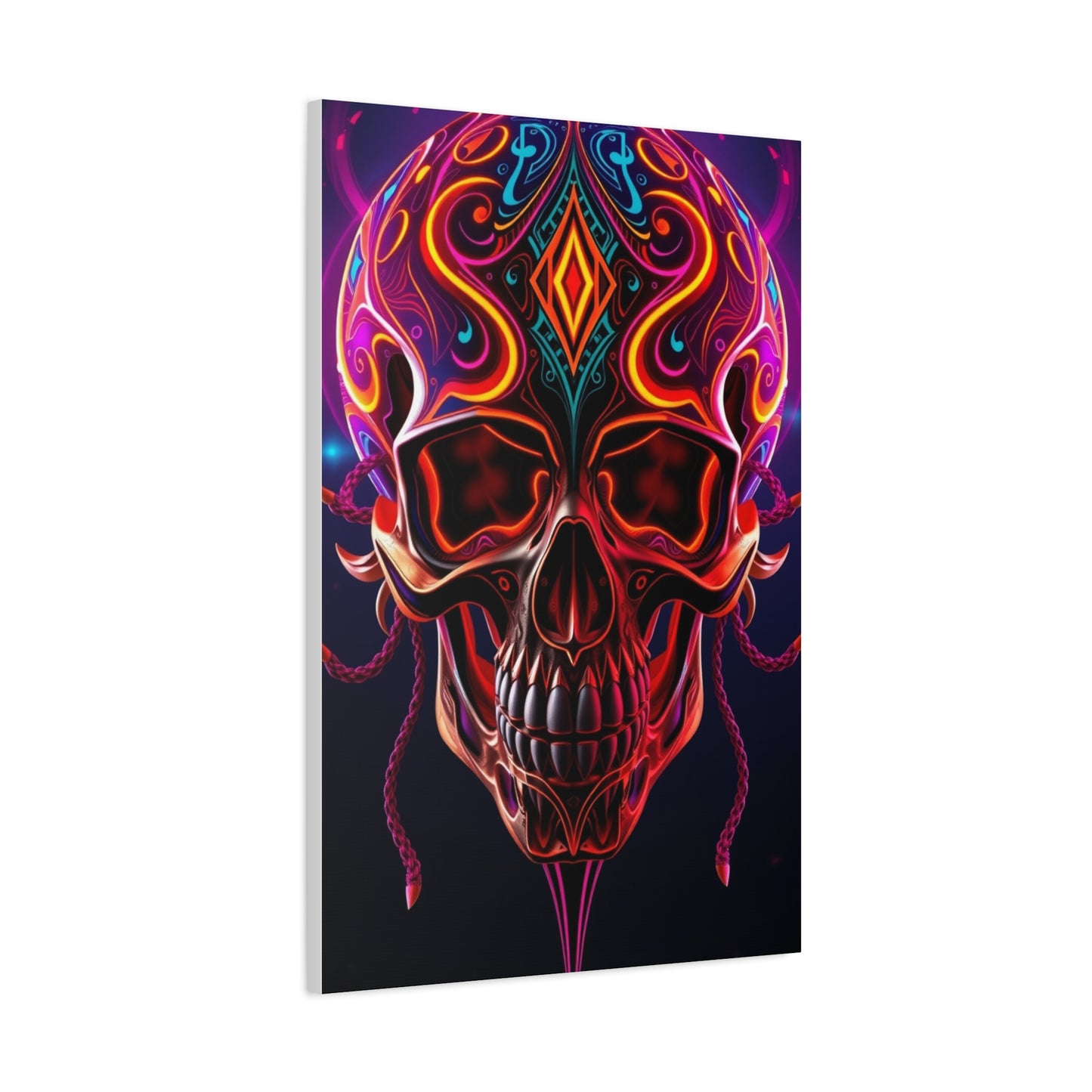 Opulent Skull Phantasm Wall Art & Canvas Print
