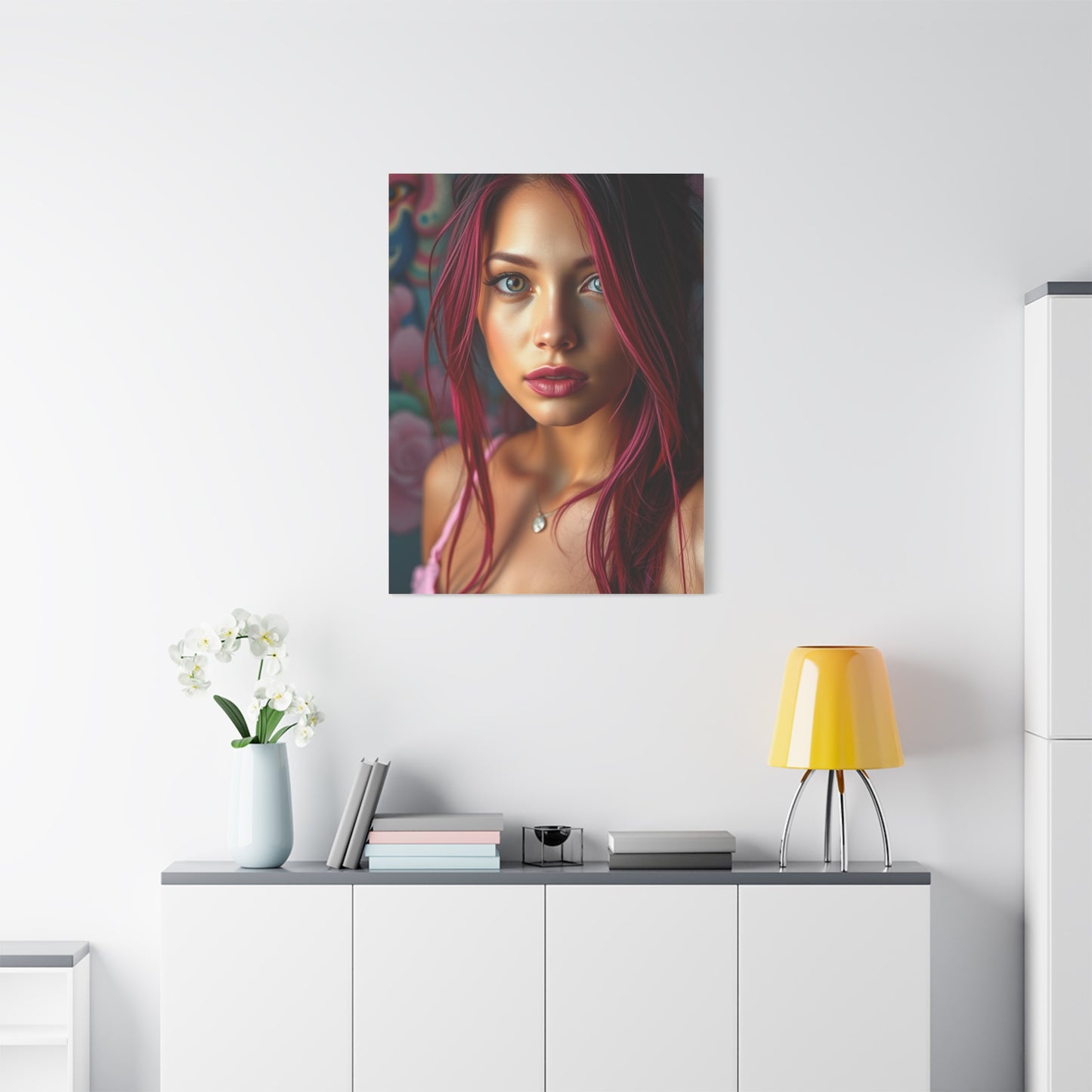 Pink Opulence Canvas Wall Art & Canvas Print