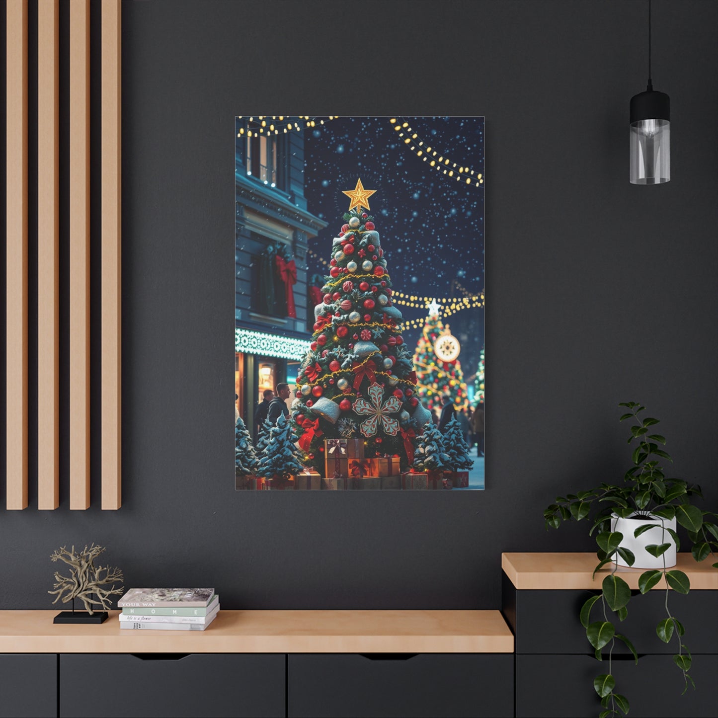 Majestic Holiday Portrait Wall Art & Canvas Print