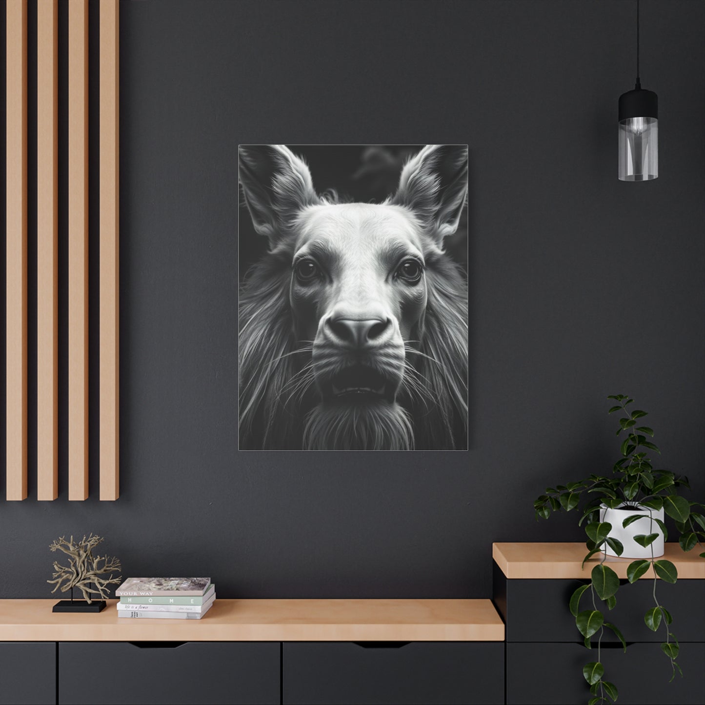 Veiled Silhouette Masterpiece Wall Art & Canvas Print