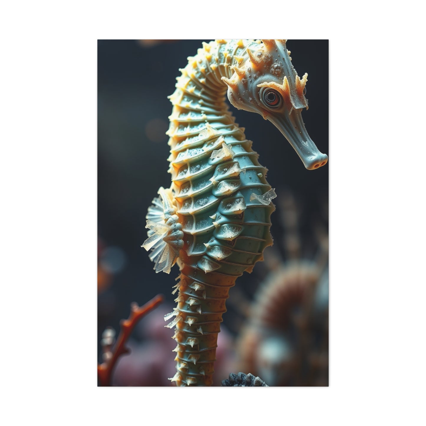 Seahorse Art Canvas Art 10 Wall Art & Canvas Print