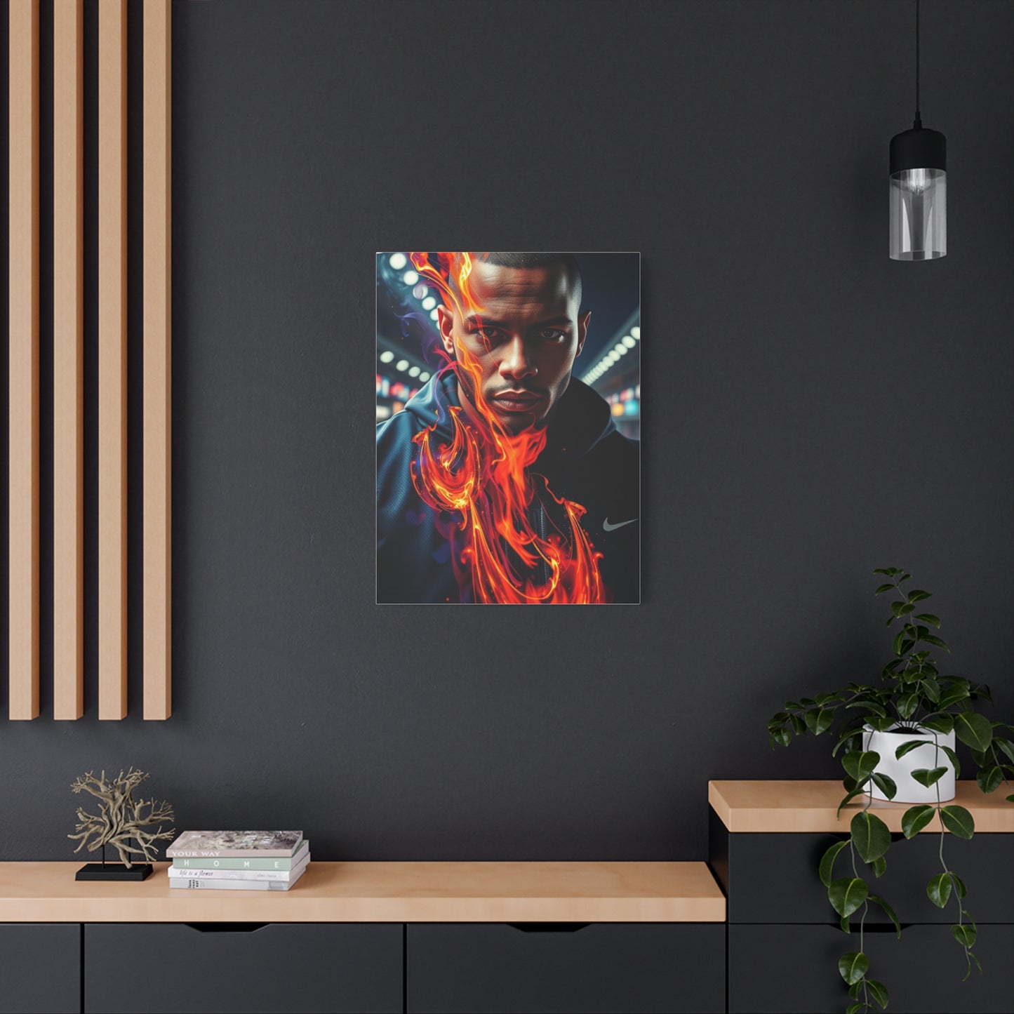Exalted Silhouette Wall Art Wall Art & Canvas Print