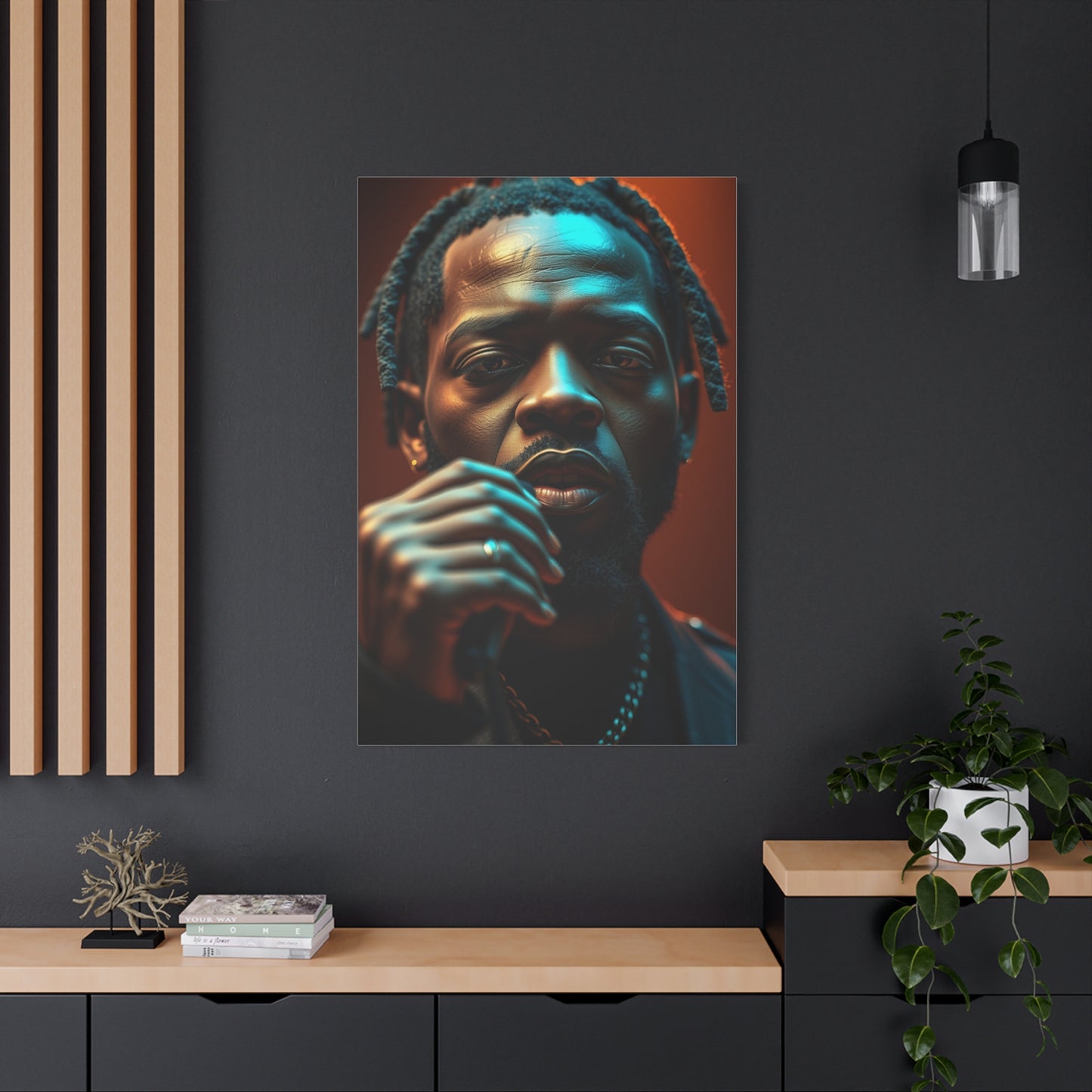 Masterpiece R&B, Soul Music Art Vision Wall Art & Canvas Print