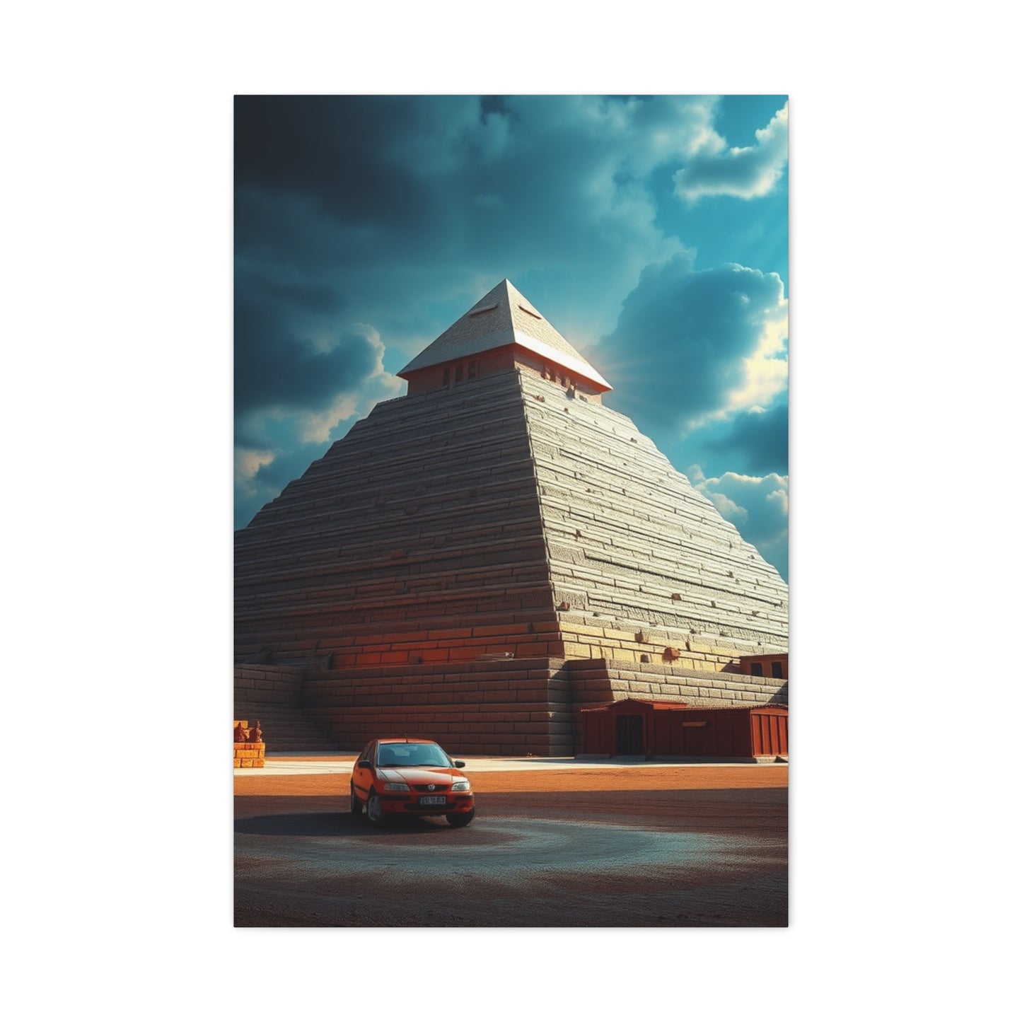 Pyramid Art Canvas Art 6 Wall Art & Canvas Print