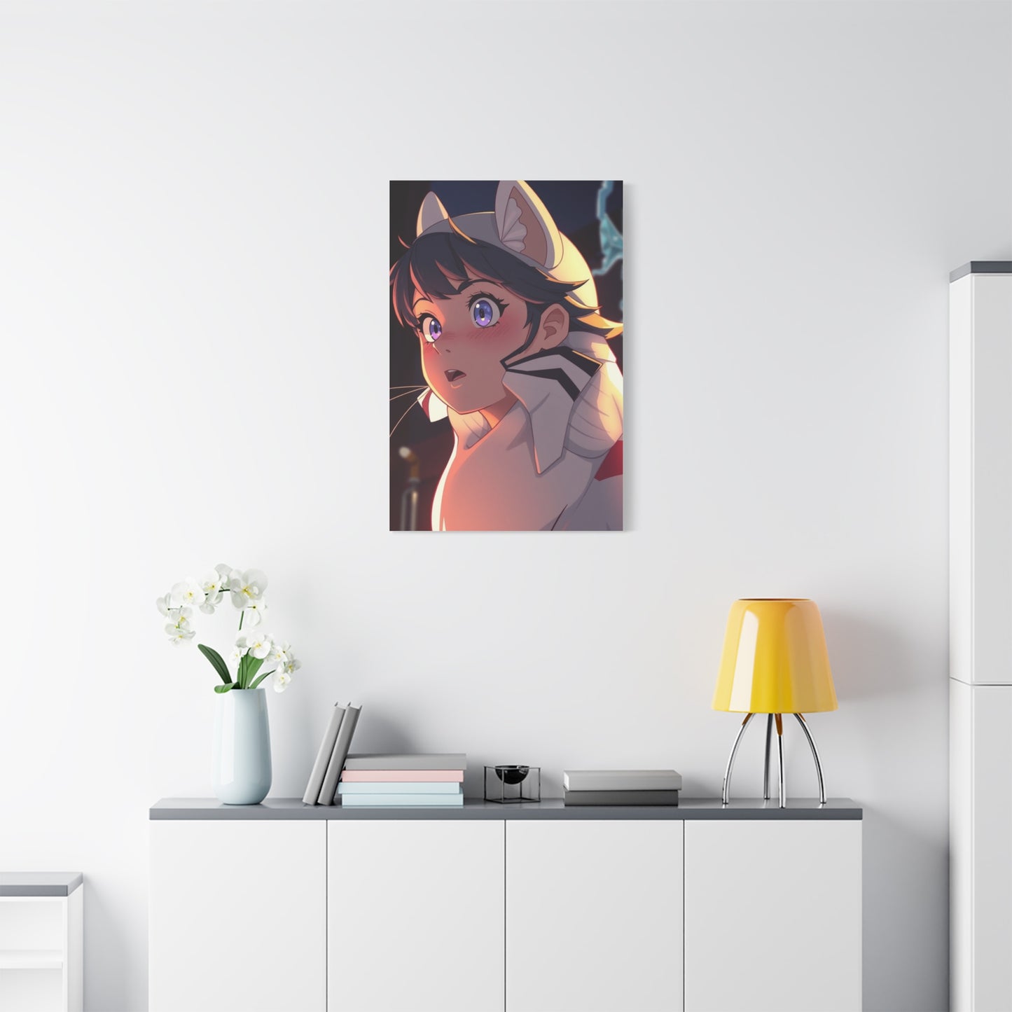 Vivacious Illustration Panel Wall Art & Canvas Print
