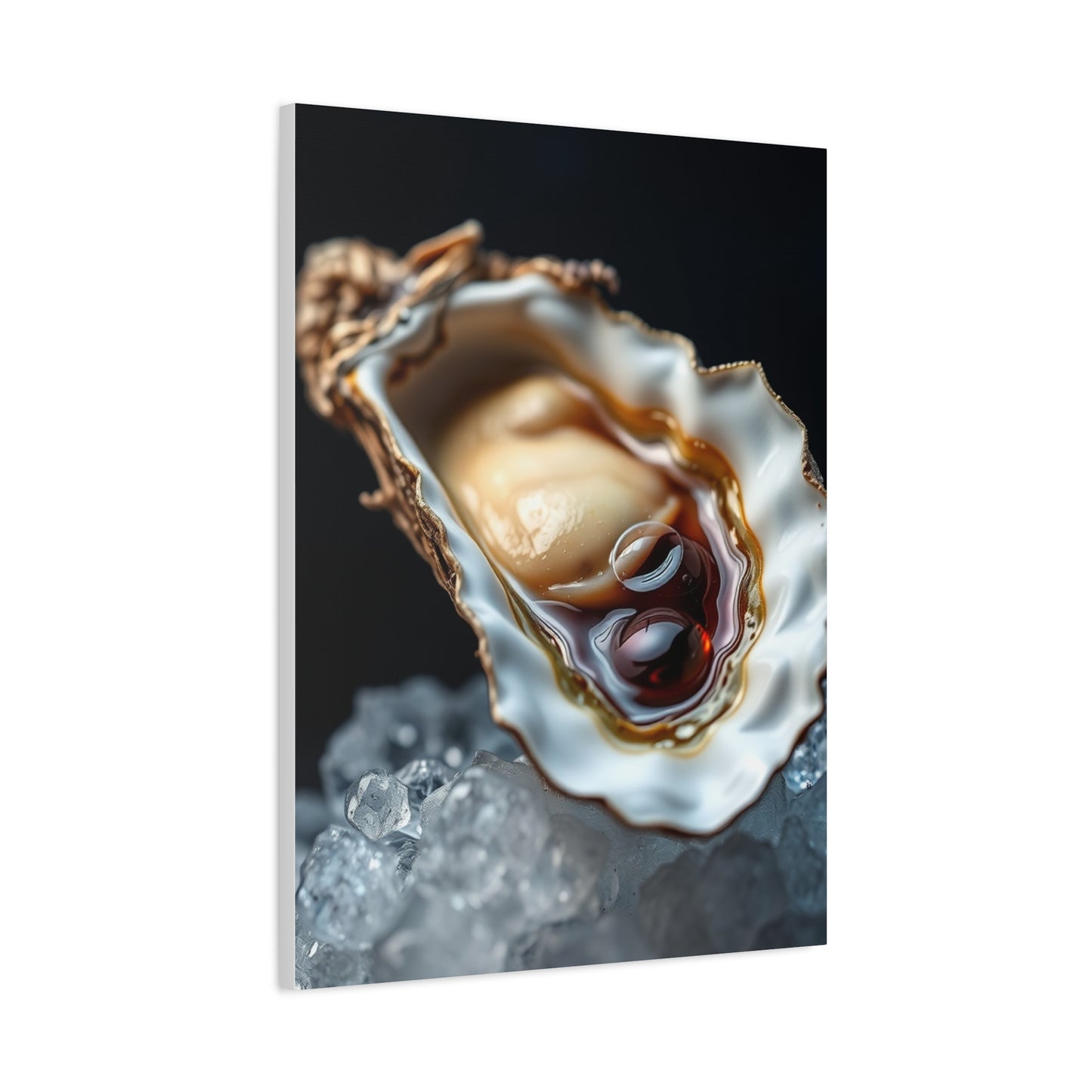 Oyster Art Canvas Art 2 Wall Art & Canvas Print