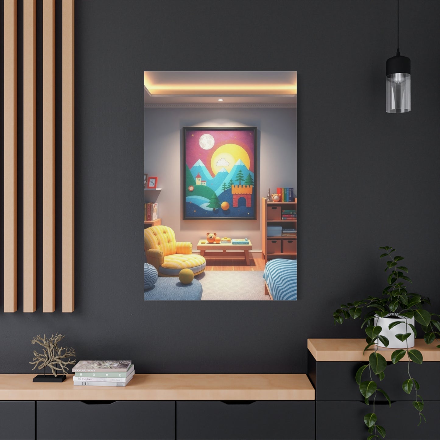 Dreamscape Juvenile Gallery Wall Art & Canvas Print