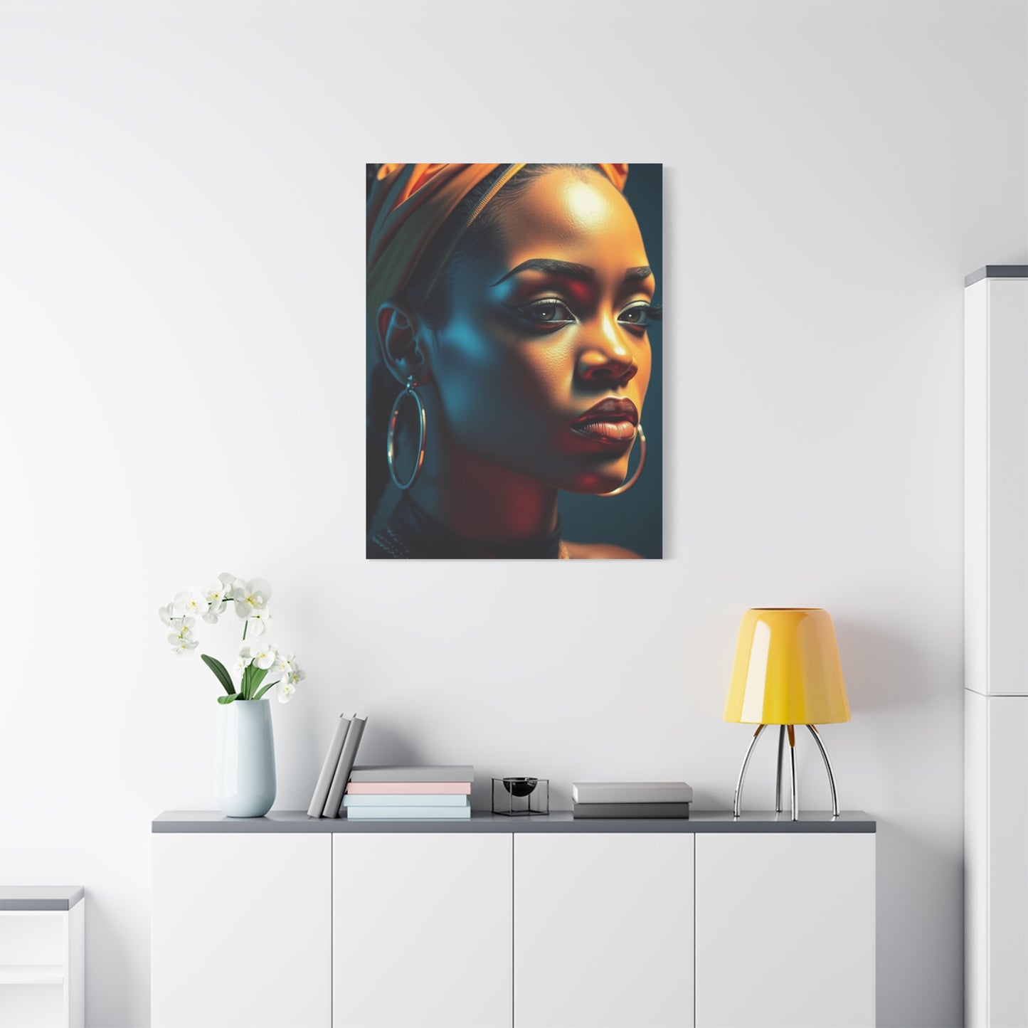 Glamorous Rihanna Artistry Canvas Wall Art & Canvas Print