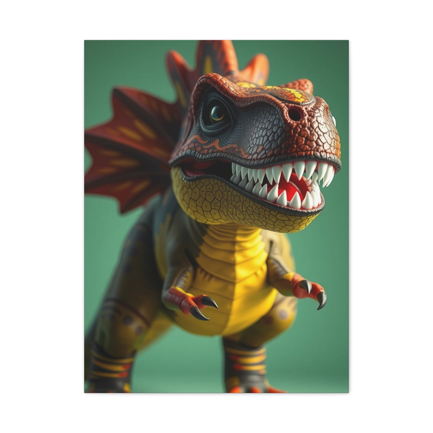Kid’s Dinosaur Art Canvas Art 8 Wall Art & Canvas Print