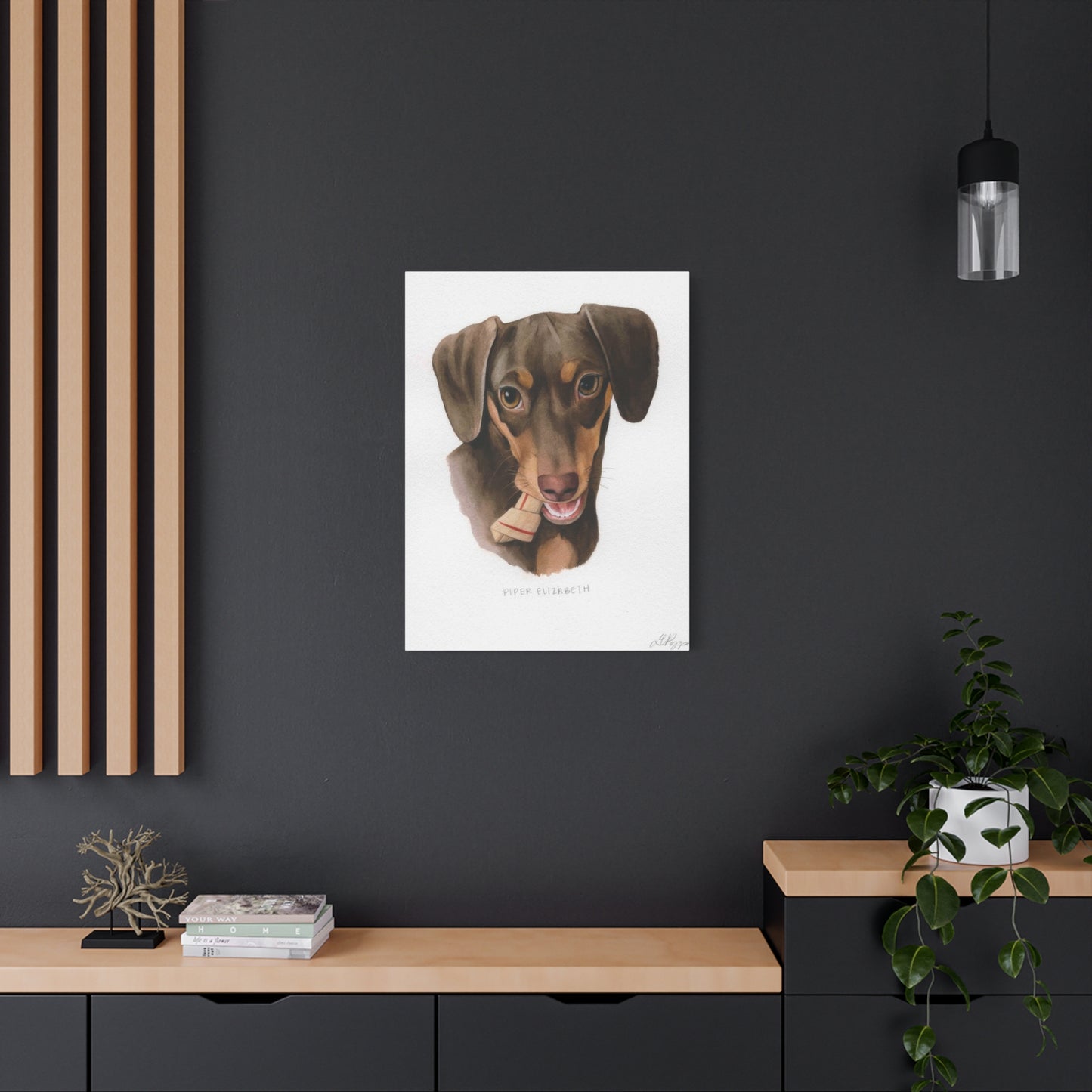 Grace Pop Wag Dog Wall Art & Canvas Prints