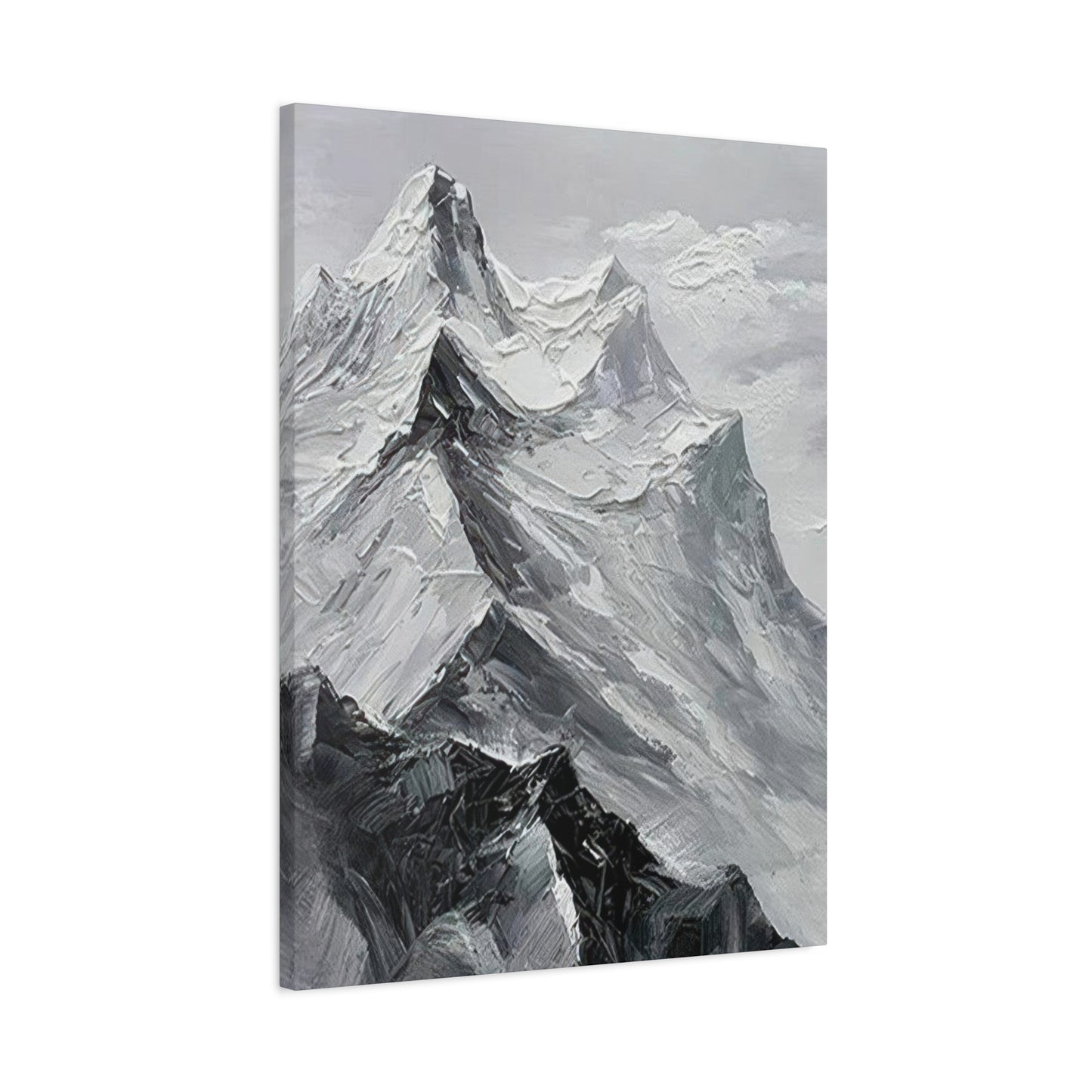 High Mountains Grey Wall Art & Canvas Prints