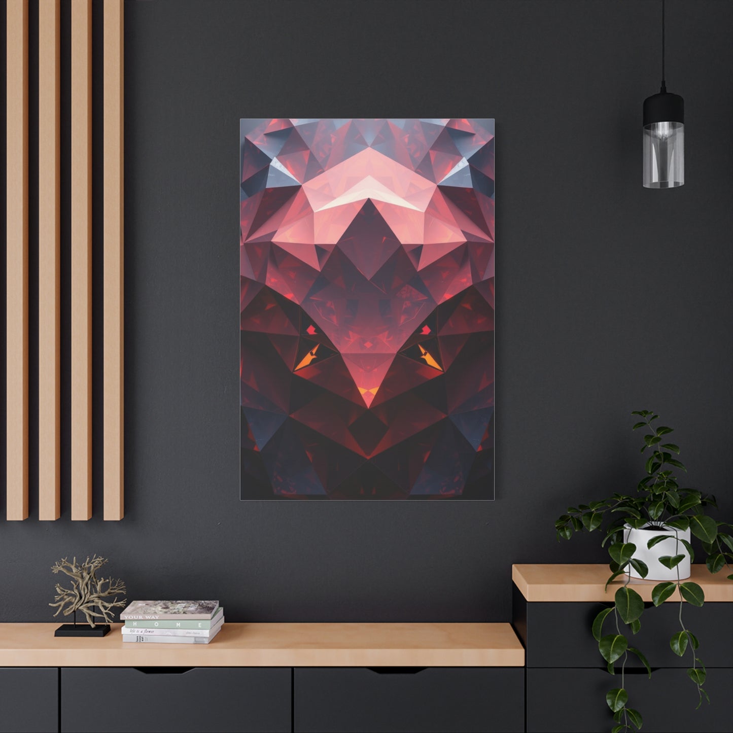 Geometric Illumination Masterpiece Wall Art & Canvas Print