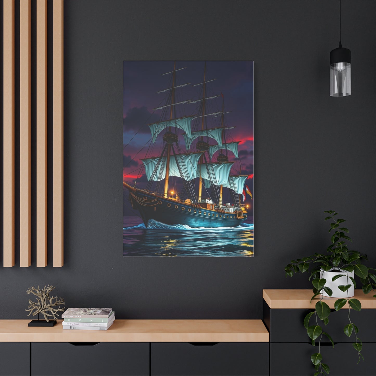 Elite Ship Art Vision Wall Art & Canvas Print