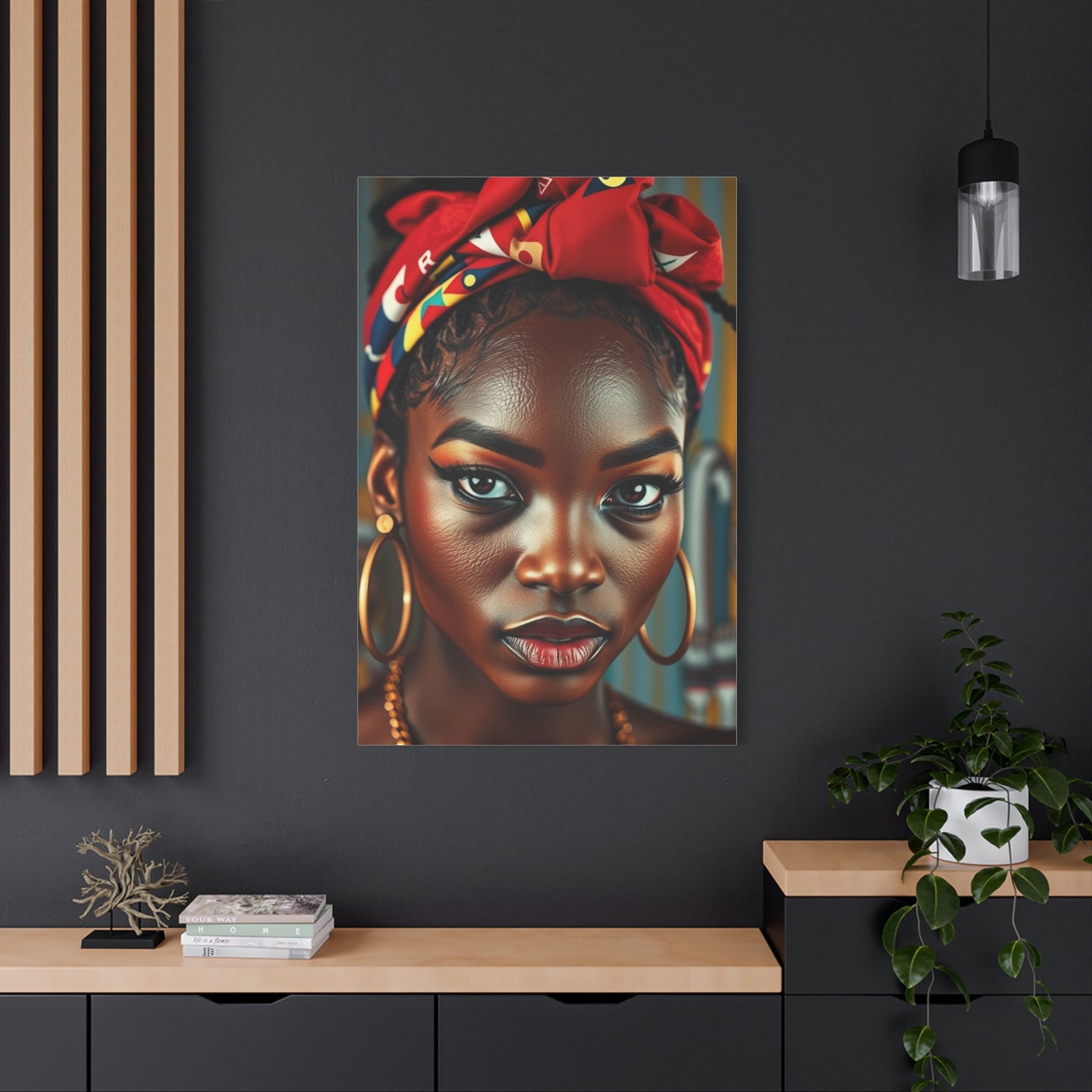 Lady Basquiat Art Premium Canvas 18 Wall Art & Canvas Print