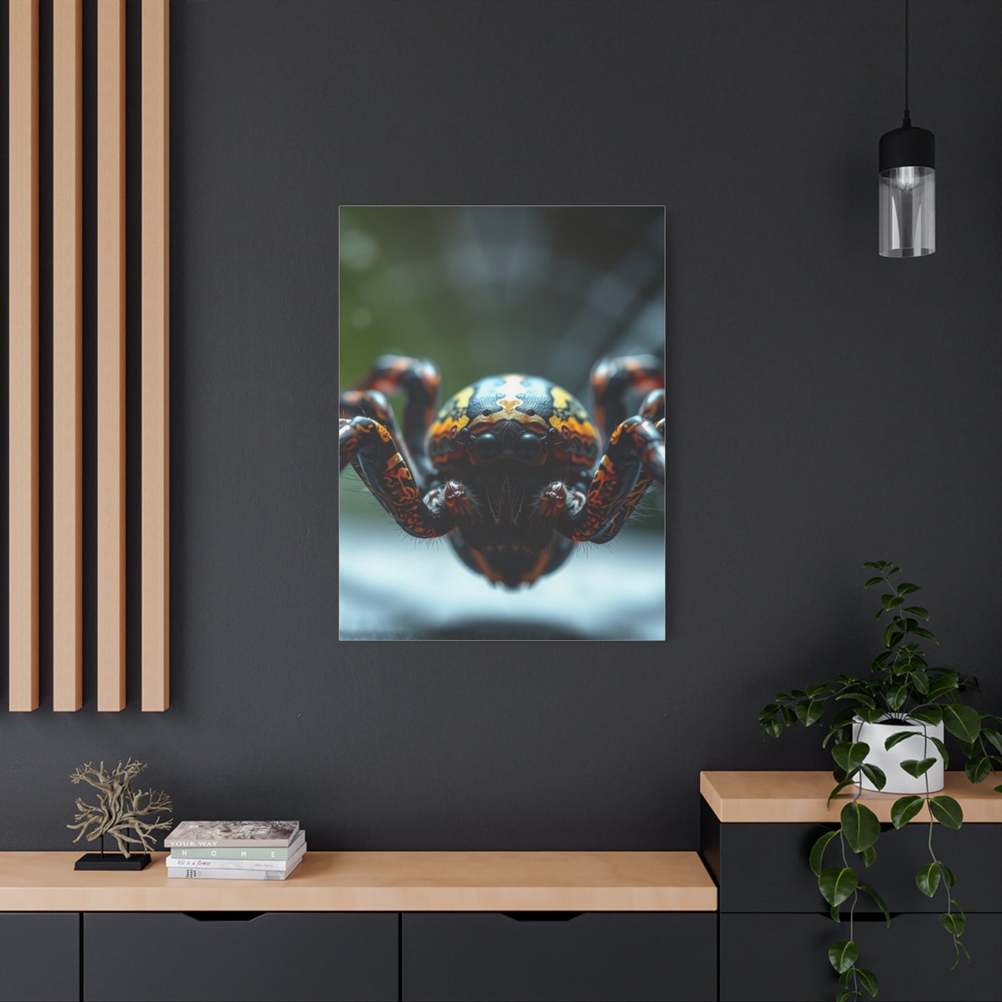 Silken Web Symphony Wall Art & Canvas Print
