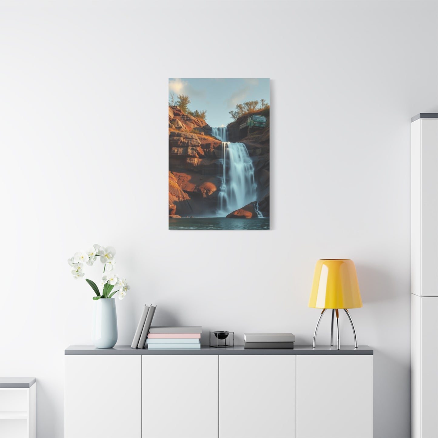 Refined Torrent Aesthetic Wall Art & Canvas Print