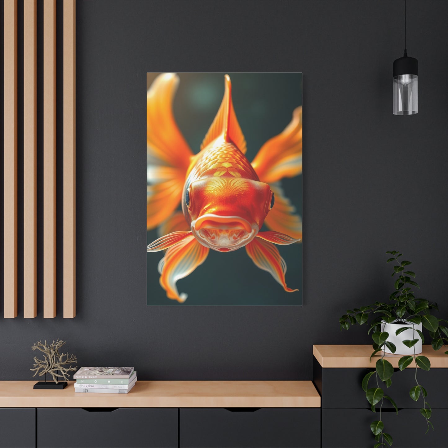 Vision Goldfish Art Art Wall Art & Canvas Print