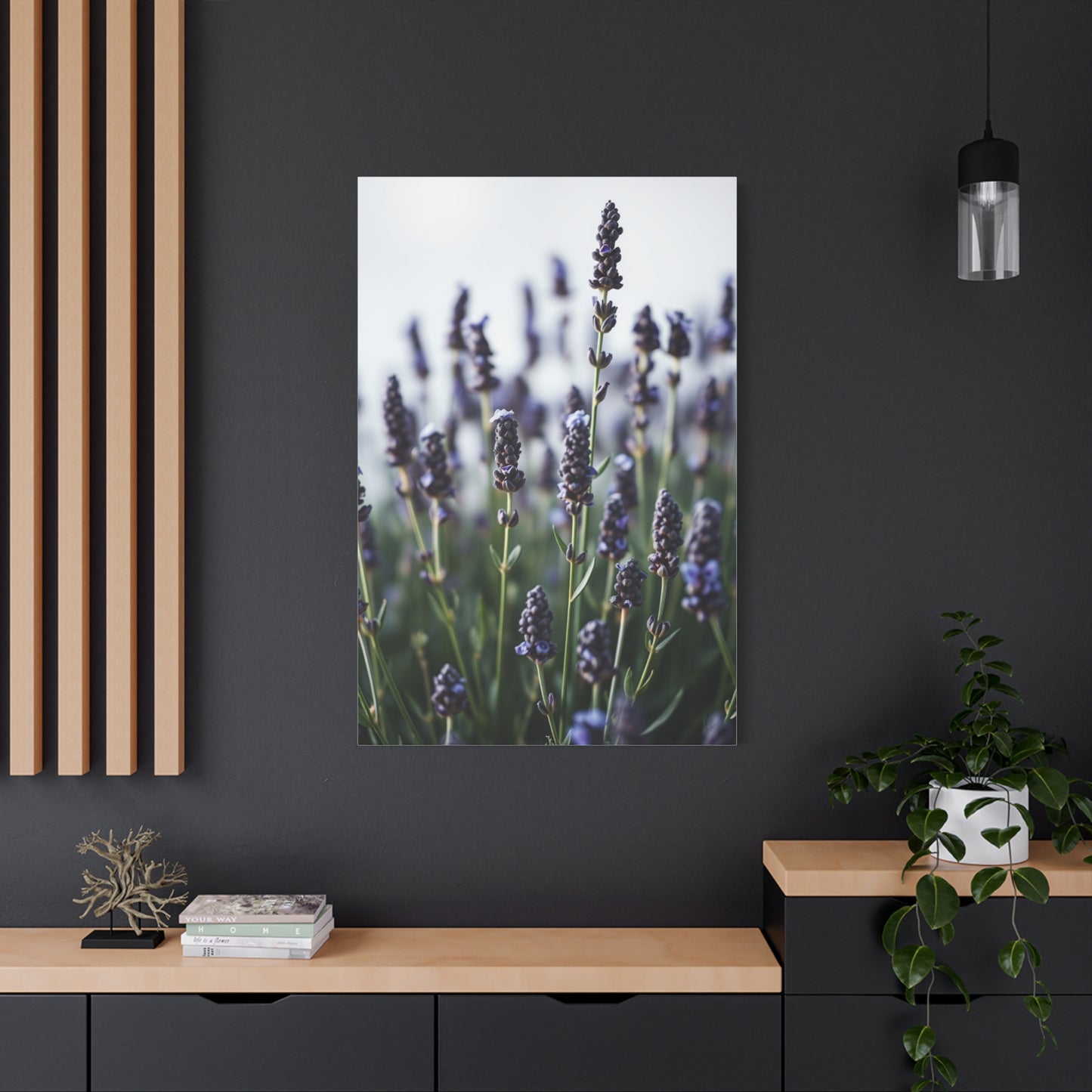Lavender Herb Art Canvas Art 4 Wall Art & Canvas Print