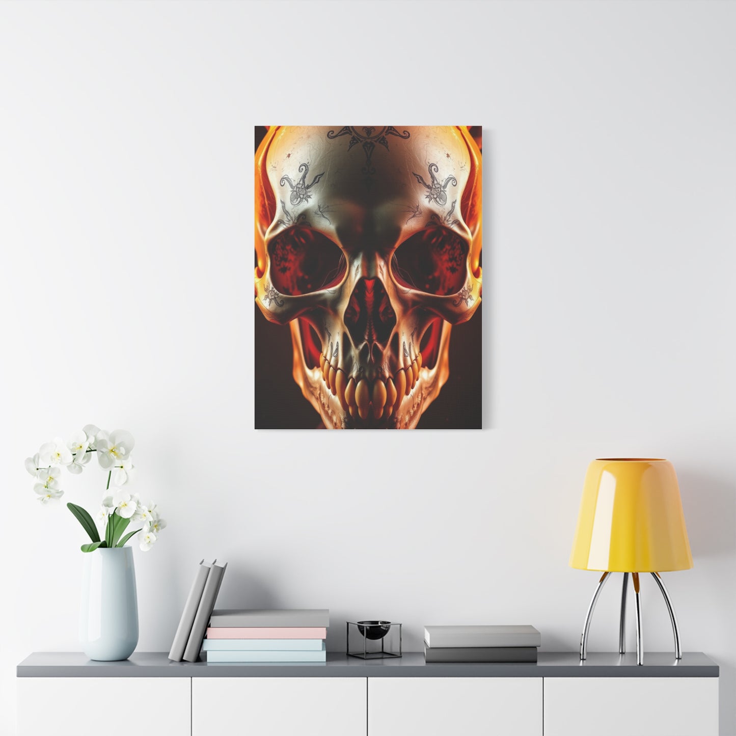 Skull Art Premium Canvas 19 Wall Art & Canvas Print