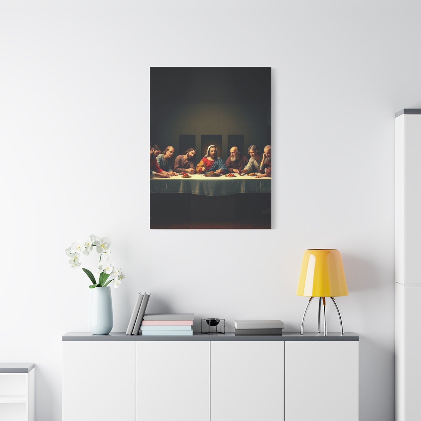 The Last Supper Art Canvas Art 3 Wall Art & Canvas Print