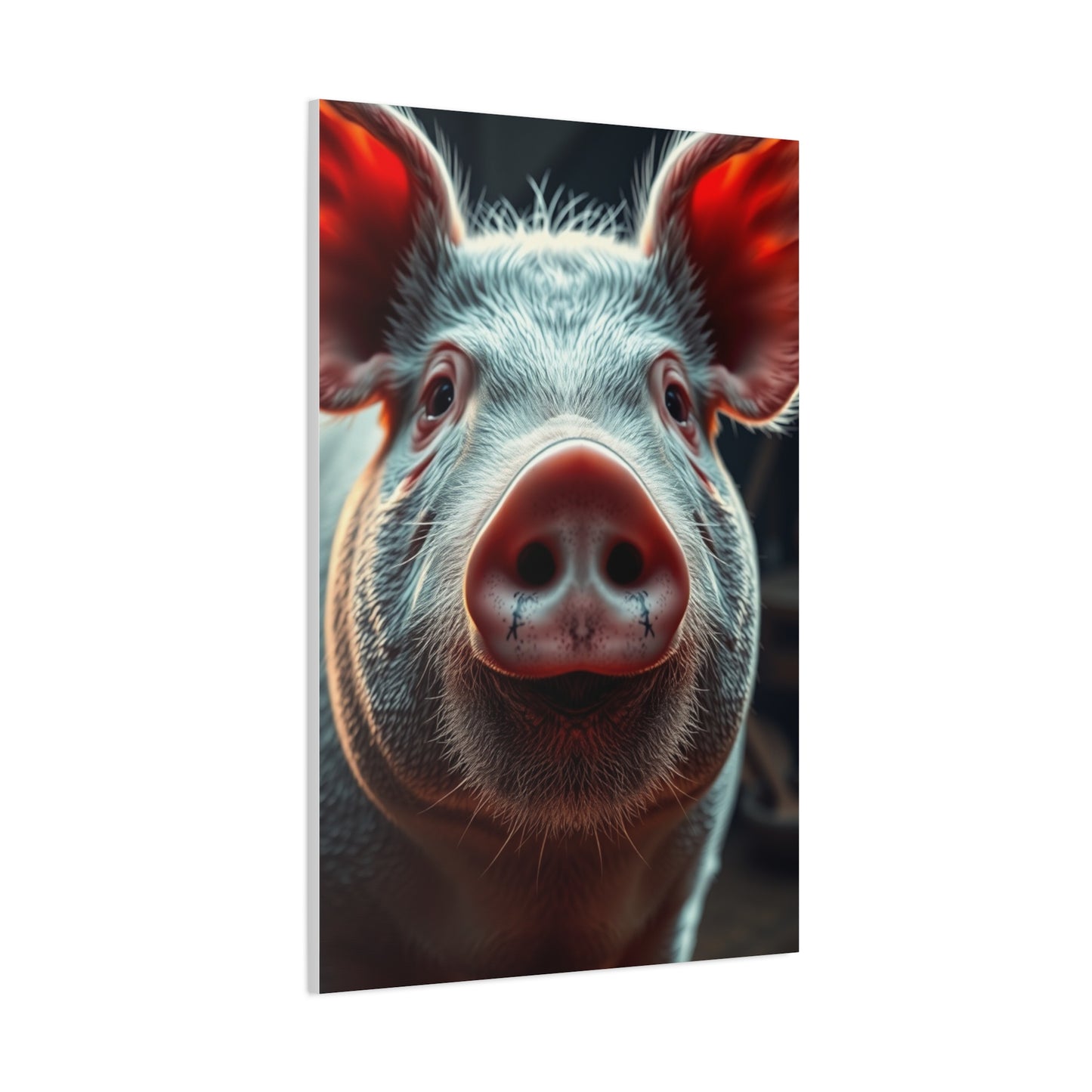 Pig Art Canvas Art 6 Wall Art & Canvas Print