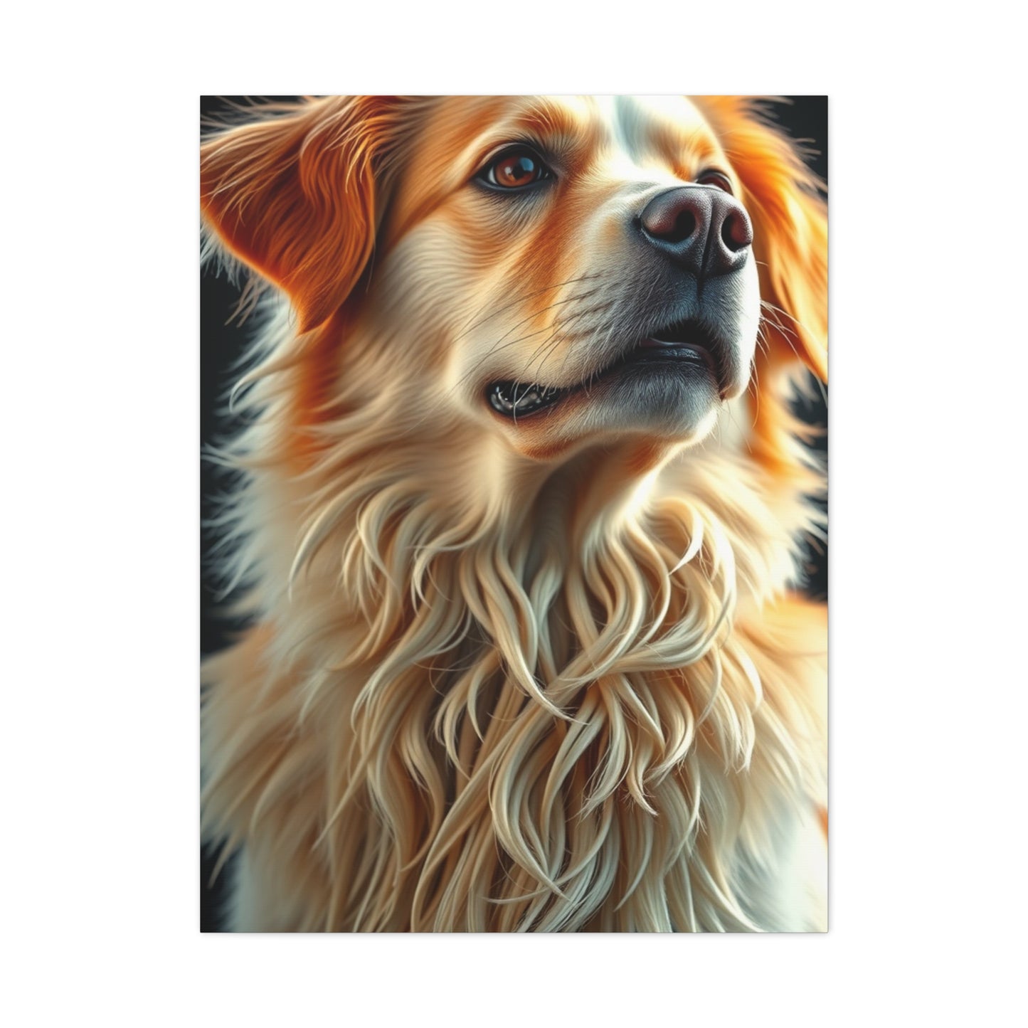Noble Dog Renditions Canvas Wall Art & Canvas Print