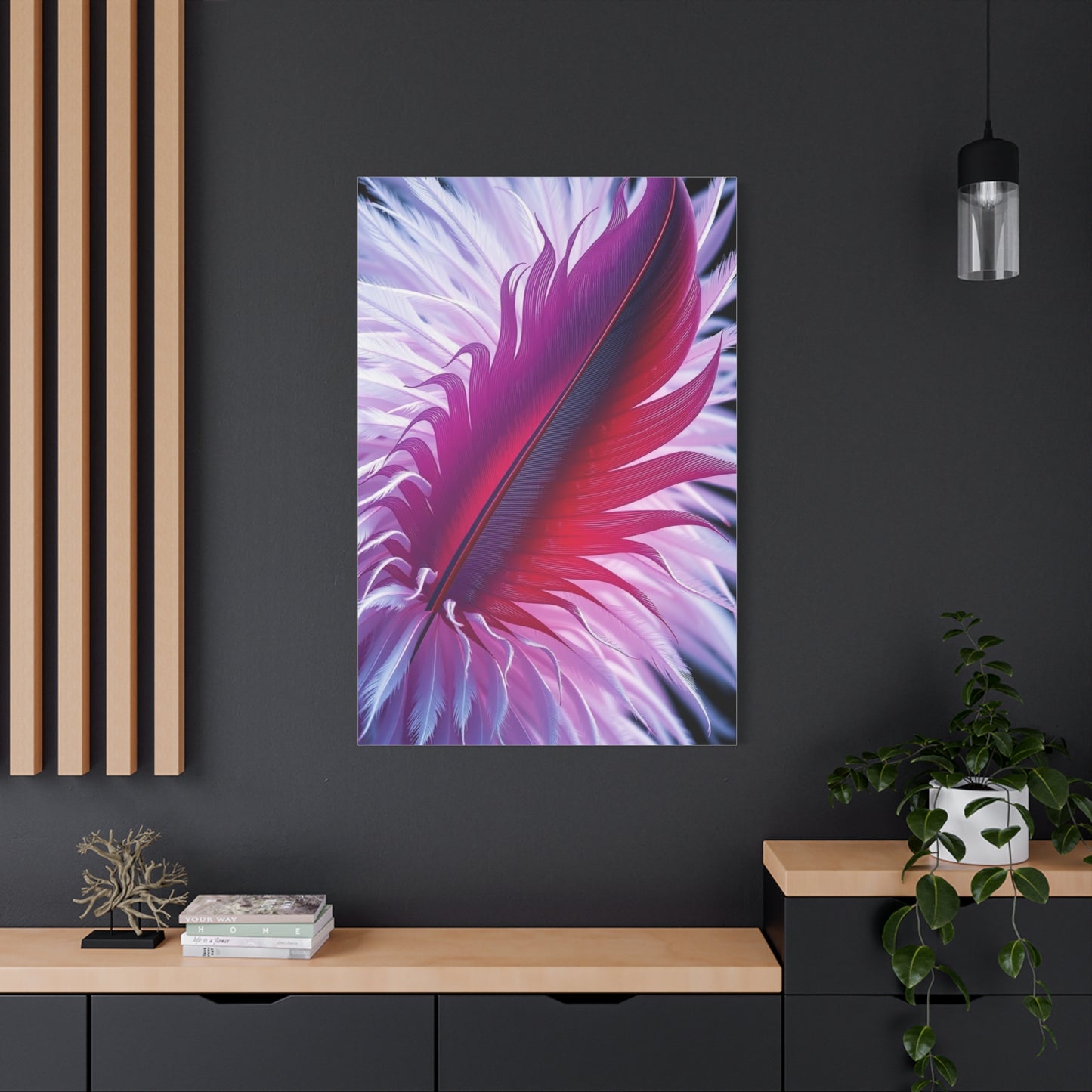 Ethereal Quill Masterpiece Wall Art & Canvas Print