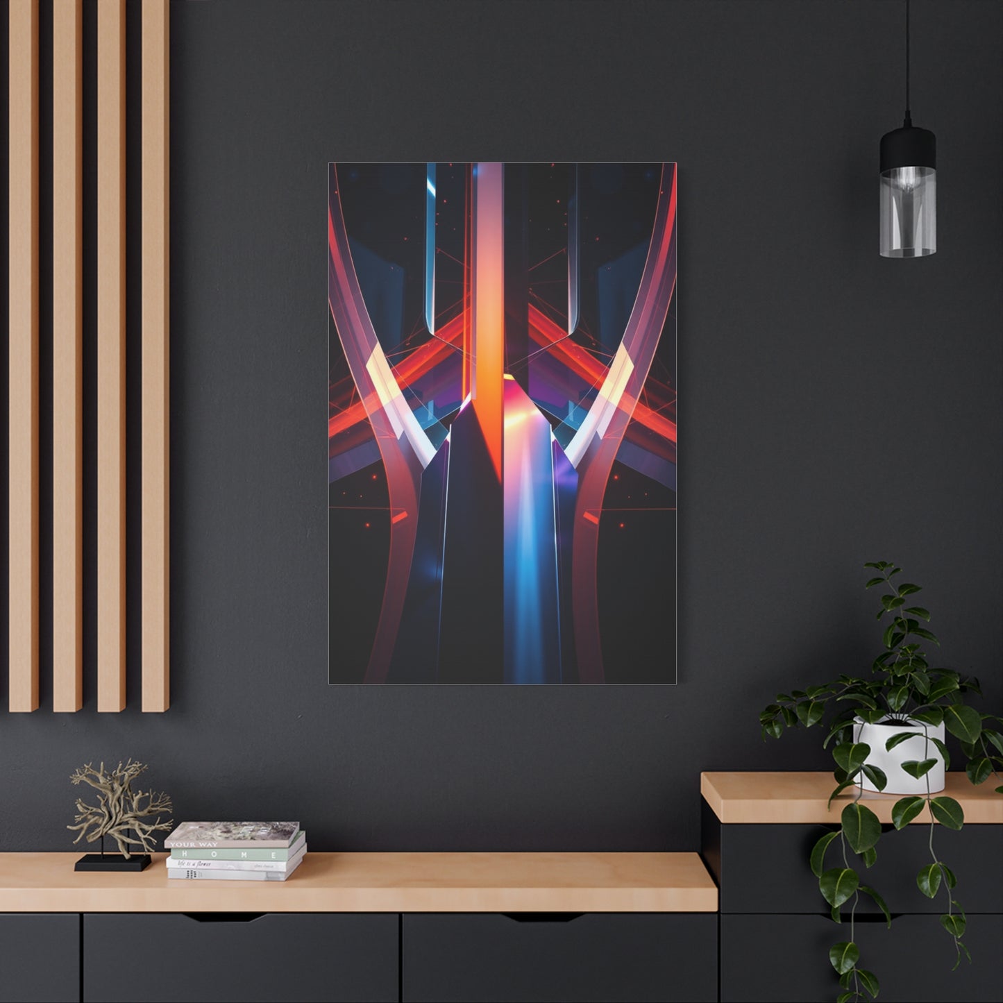 Ethereal Geometry Artistry wall art & canvas print