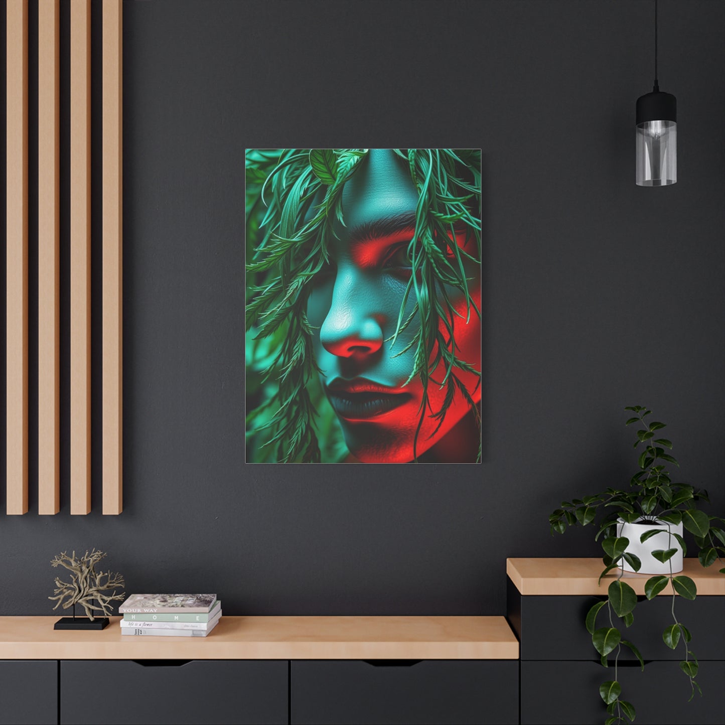 Viridian Opulence Art Wall Art & Canvas Print