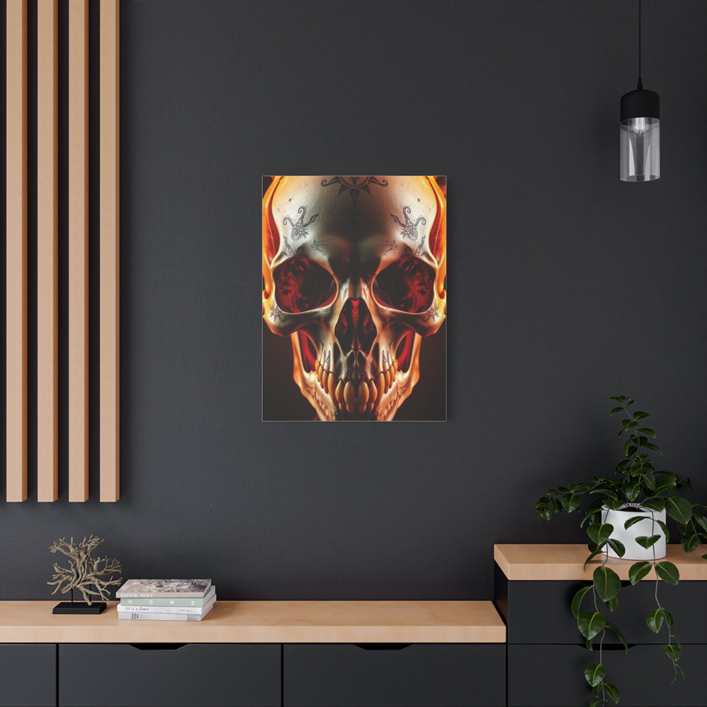 Skull Art Premium Canvas 19 Wall Art & Canvas Print
