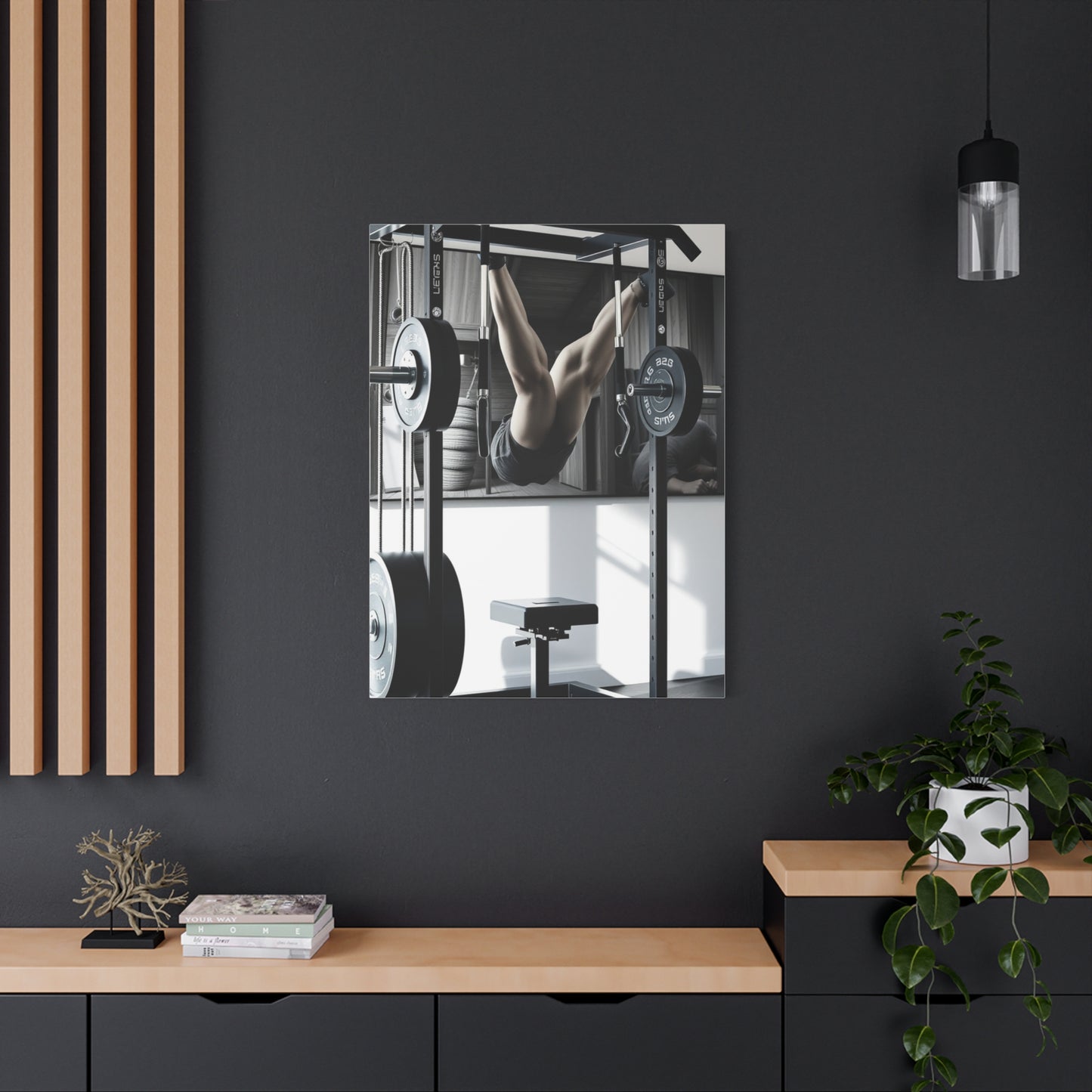 Sophisticated Workout Artistry Wall Art & Canvas Print