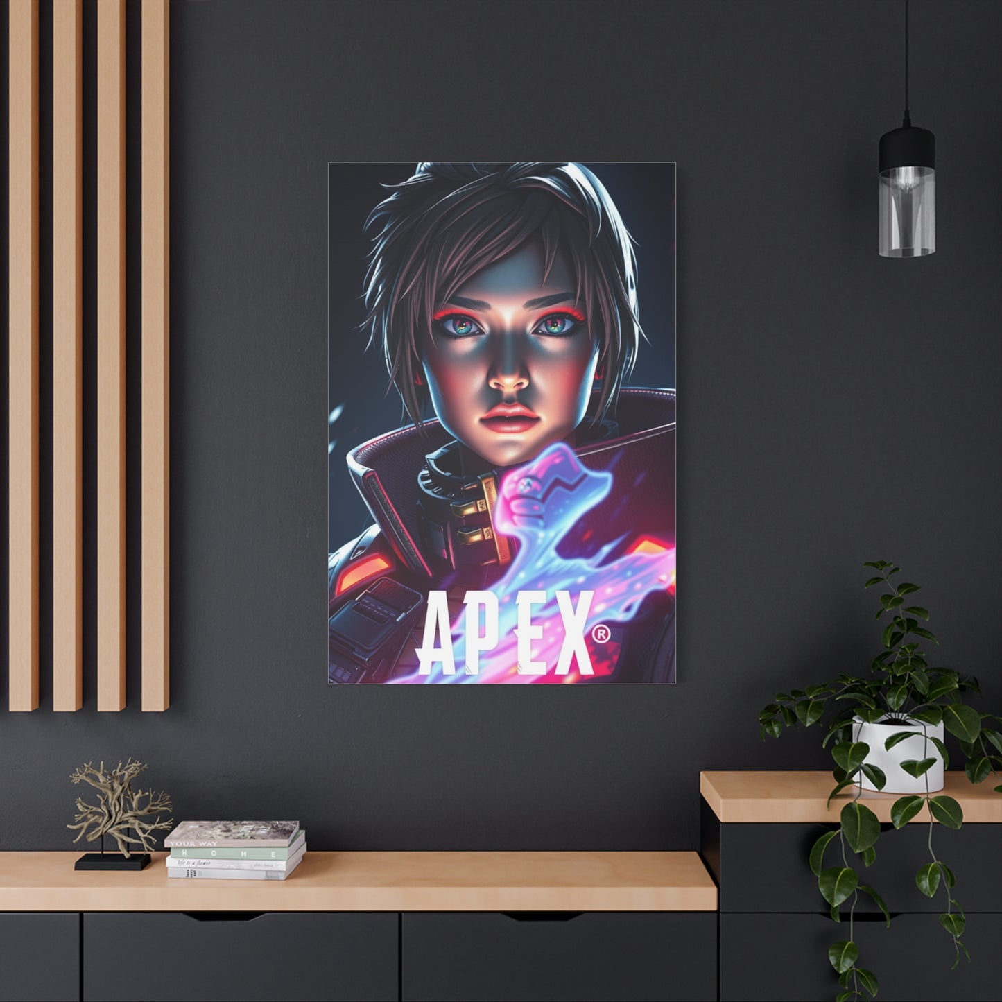 Vision Apex Legends Art Art Wall Art & Canvas Print