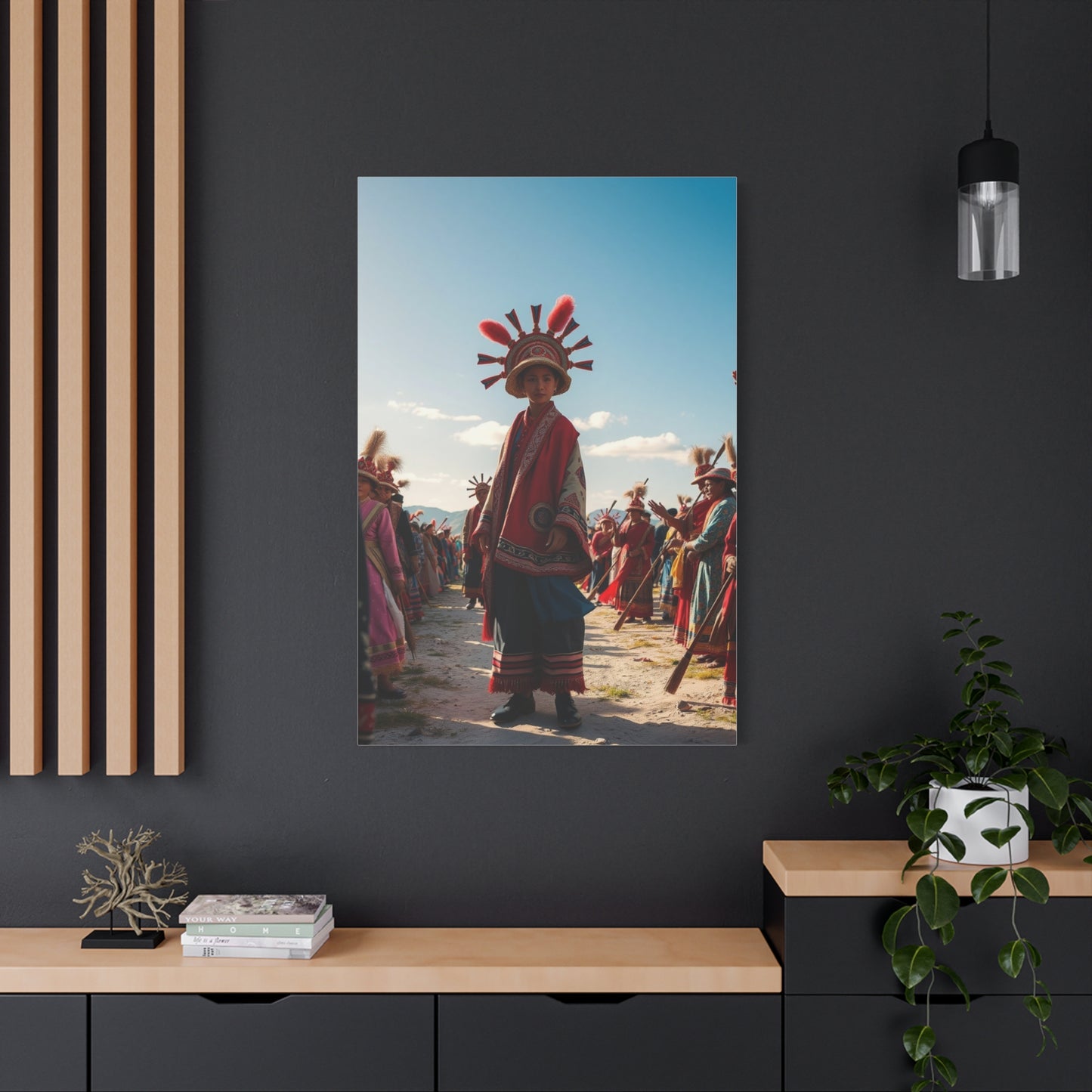 Folk Art Luxury Canvas Wall Art & Canvas Print