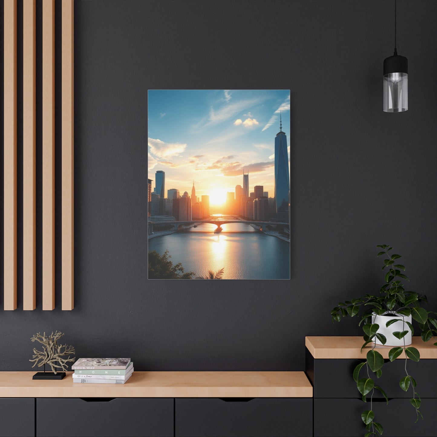 Skyline Grandeur Canvas Wall Art & Canvas Print