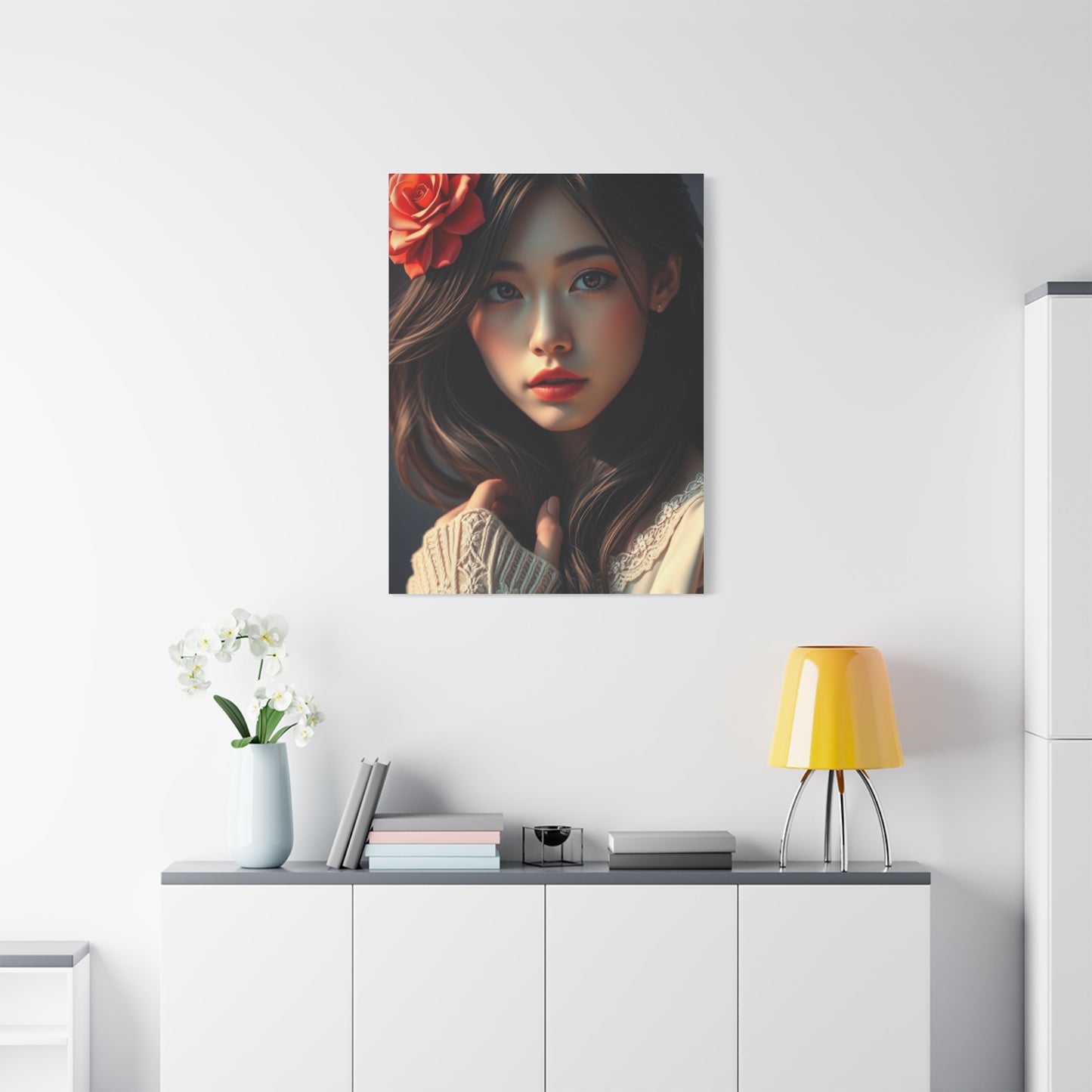 Serenade of Hearts Canvas Wall Art & Canvas Print