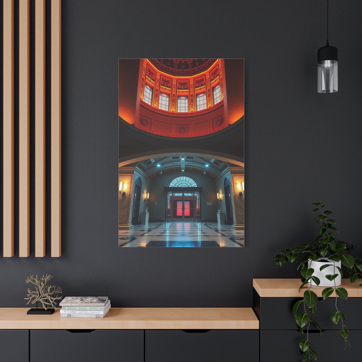 Sculptural Skyline Masterpiece Wall Art & Canvas Print